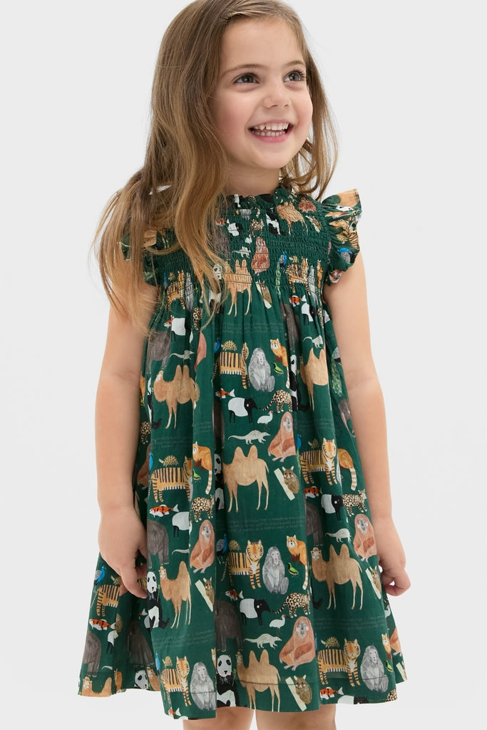 Girls Stevie Dress-Charming Tale Store