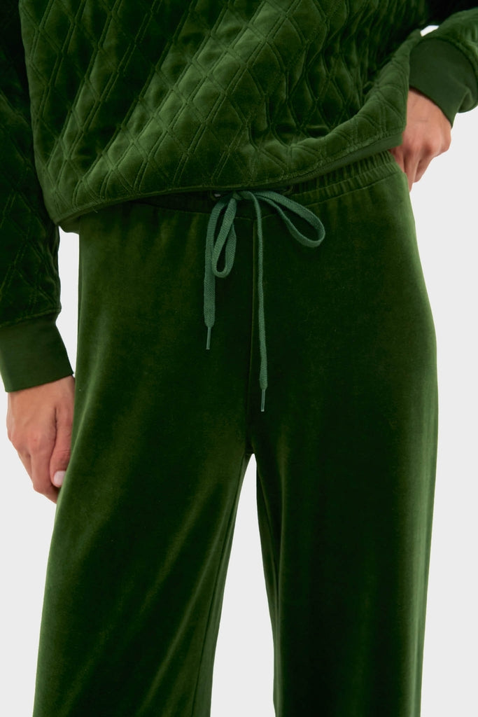 Douglas Fir Velour Jane Pant-Charming Tale Store