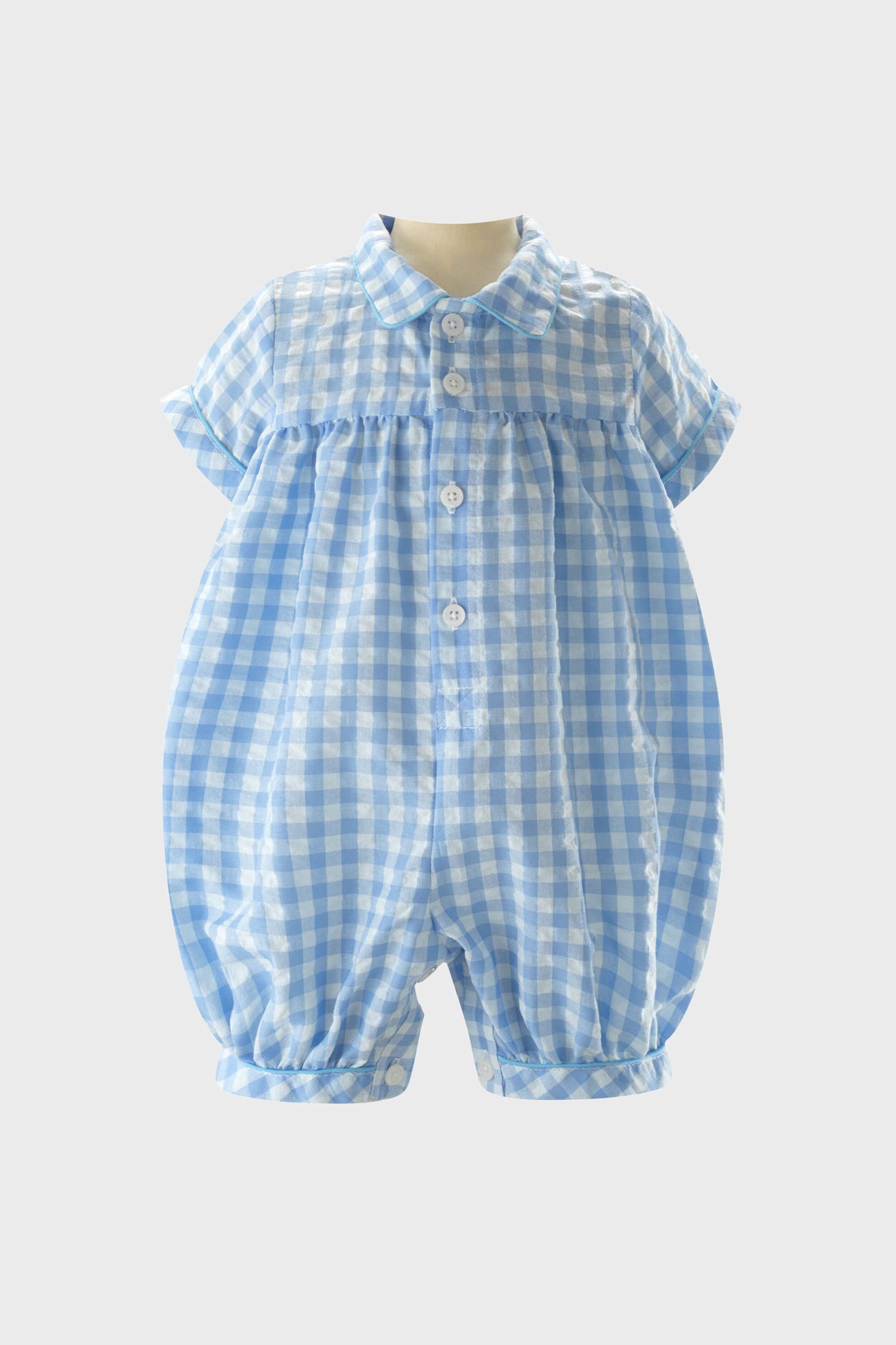 Seersucker Babysuit-Charming Tale Store