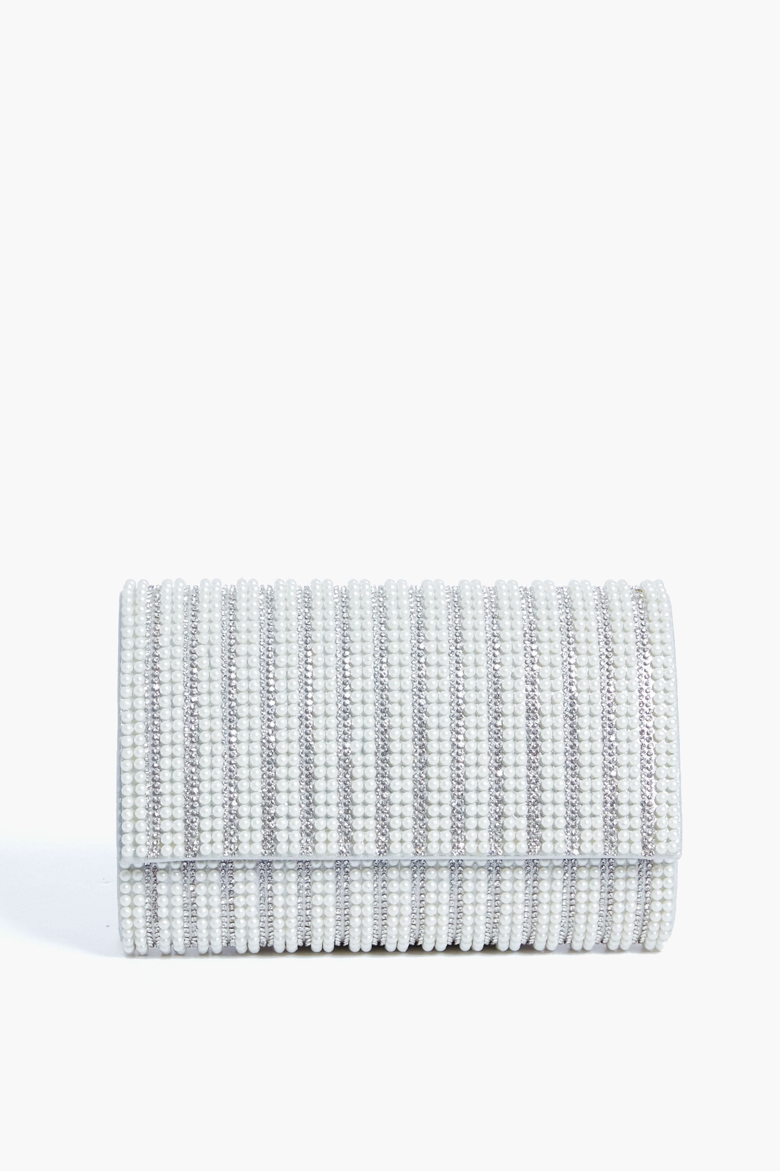 Pearl Bindi Hotfix Clutch-Charming Tale Store