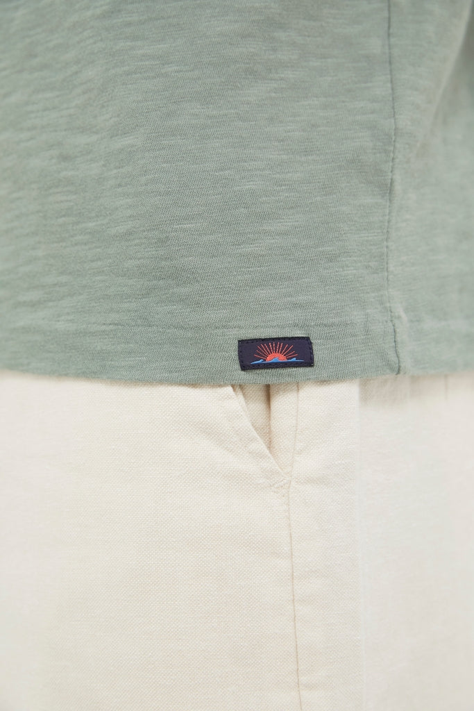 Sage Creek Sunwashed Pocket Tee-Charming Tale Store