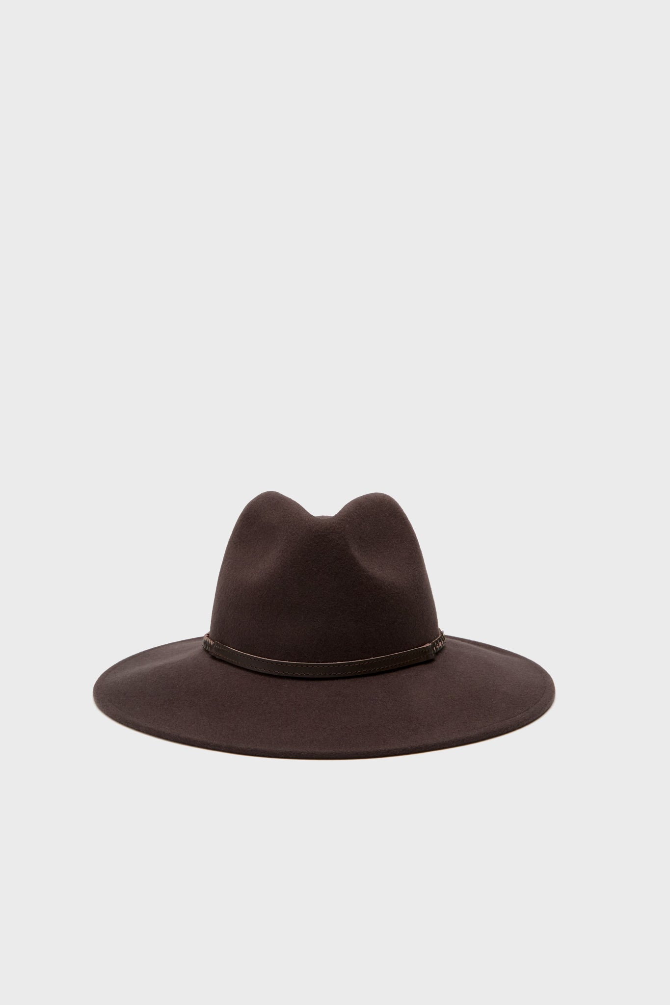 Chocolate Tack Fedora-Charming Tale Store