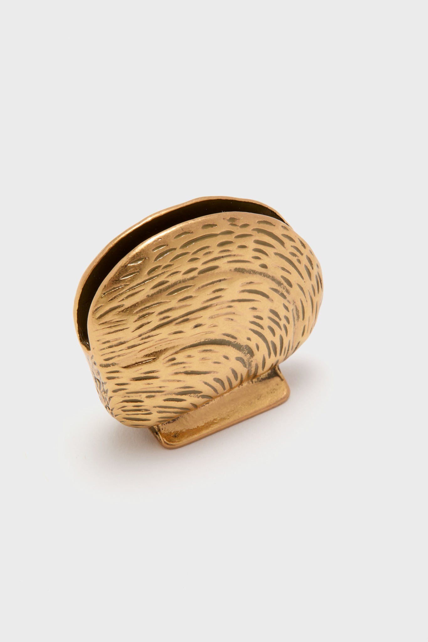 Gold Clam Shell Place Card Holders Set of 4-Charming Tale Store