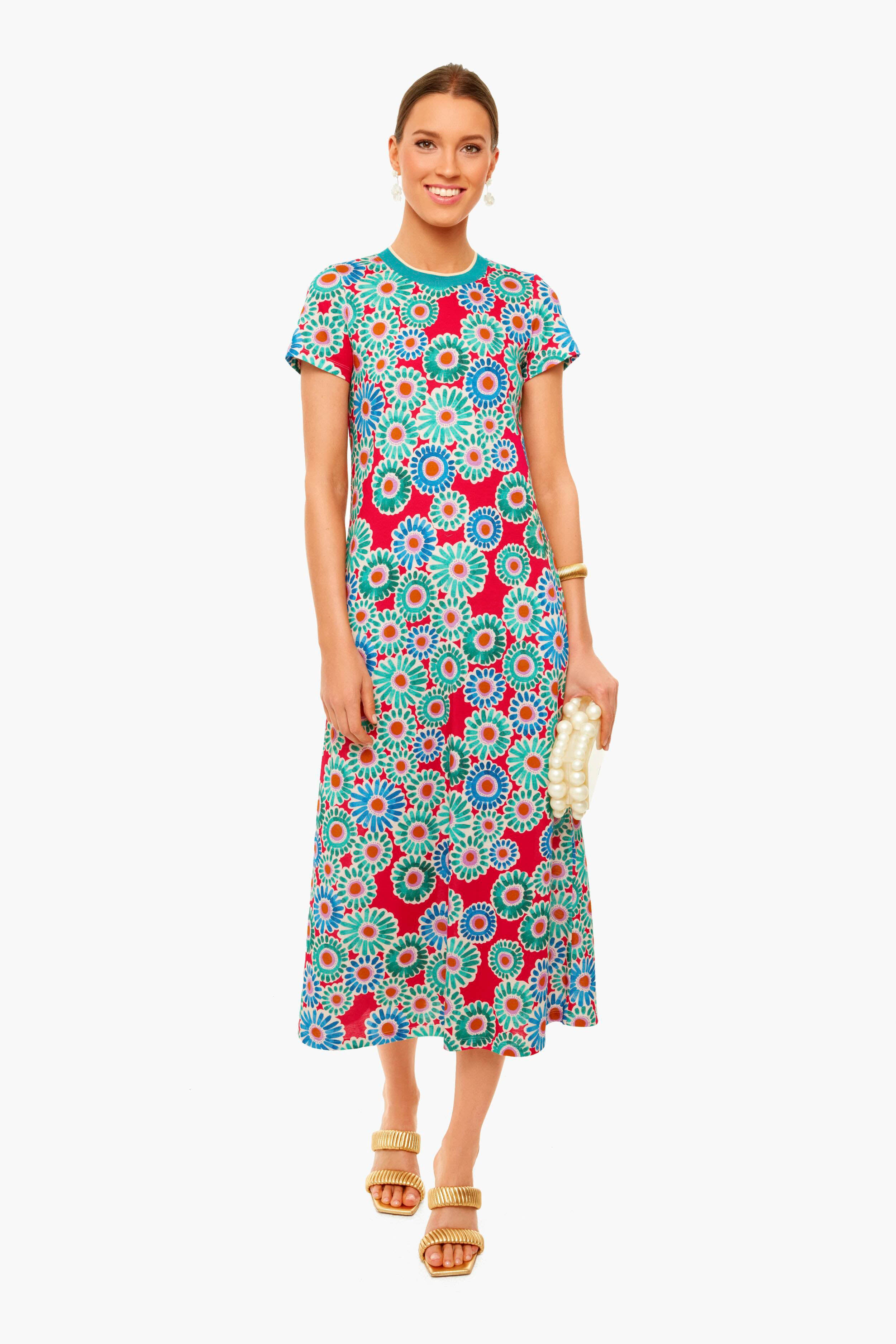 Crazy Daisy Sporty Swing Dress-Charming Tale Store