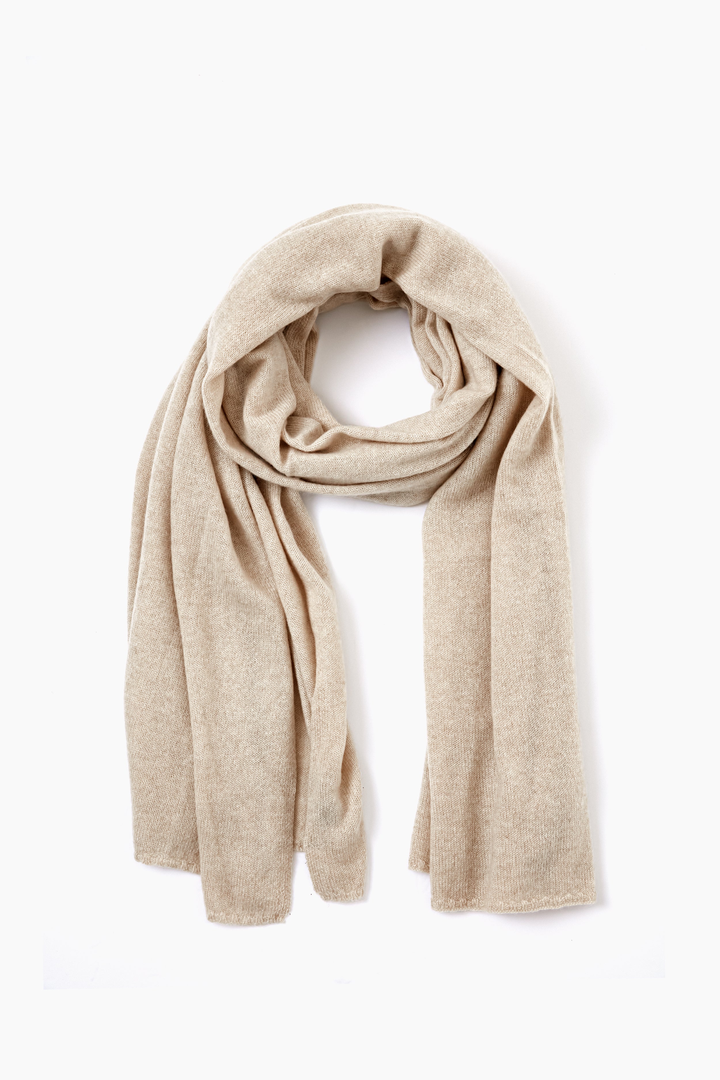 Exclusive Oatmeal Cashmere Travel Wrap-Charming Tale Store