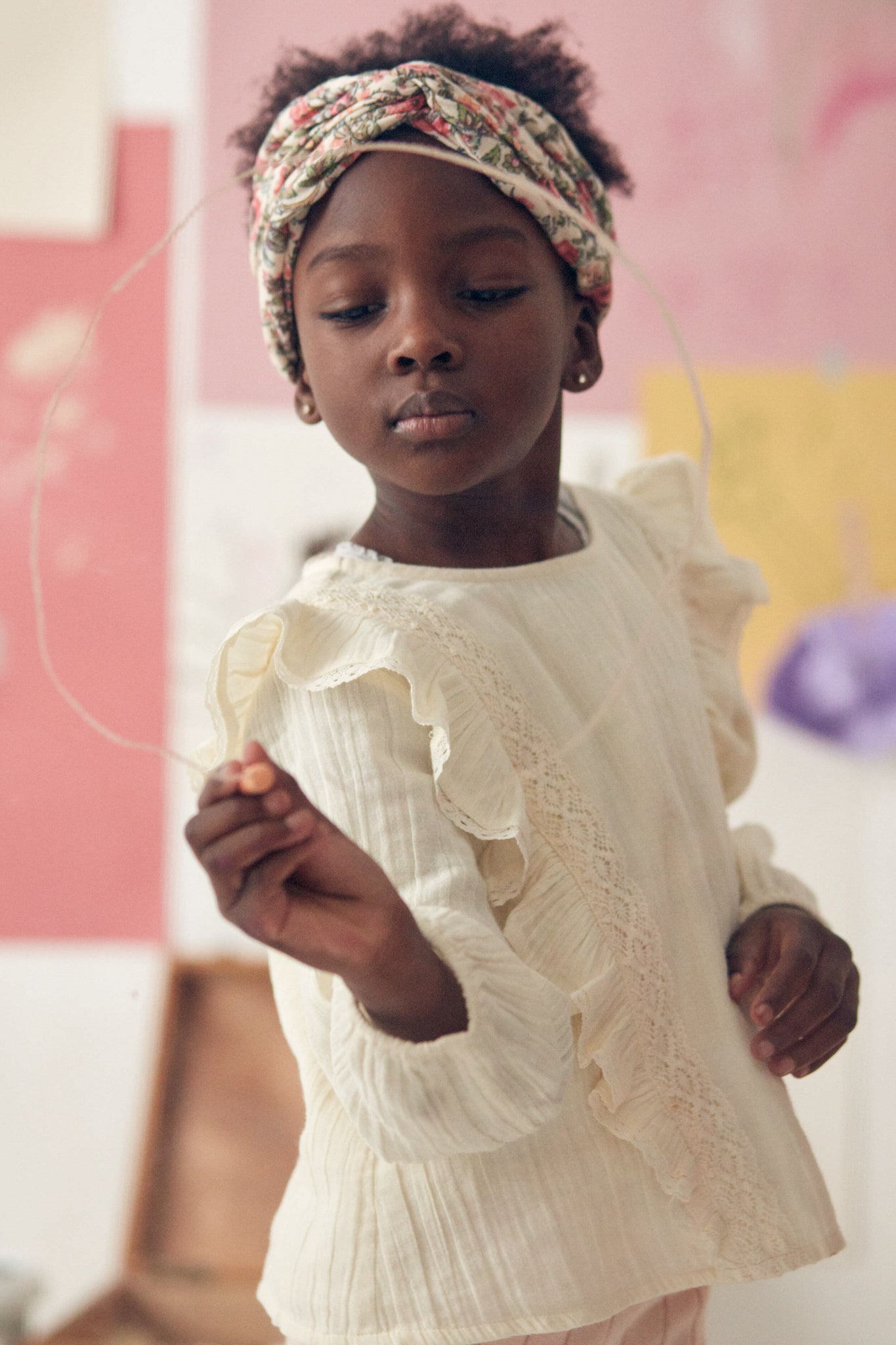 Cream Tubi Blouse-Charming Tale Store