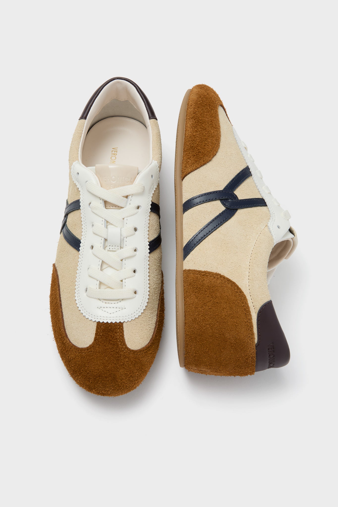 Sand and Hazelwood Riviera Sneakers-Charming Tale Store