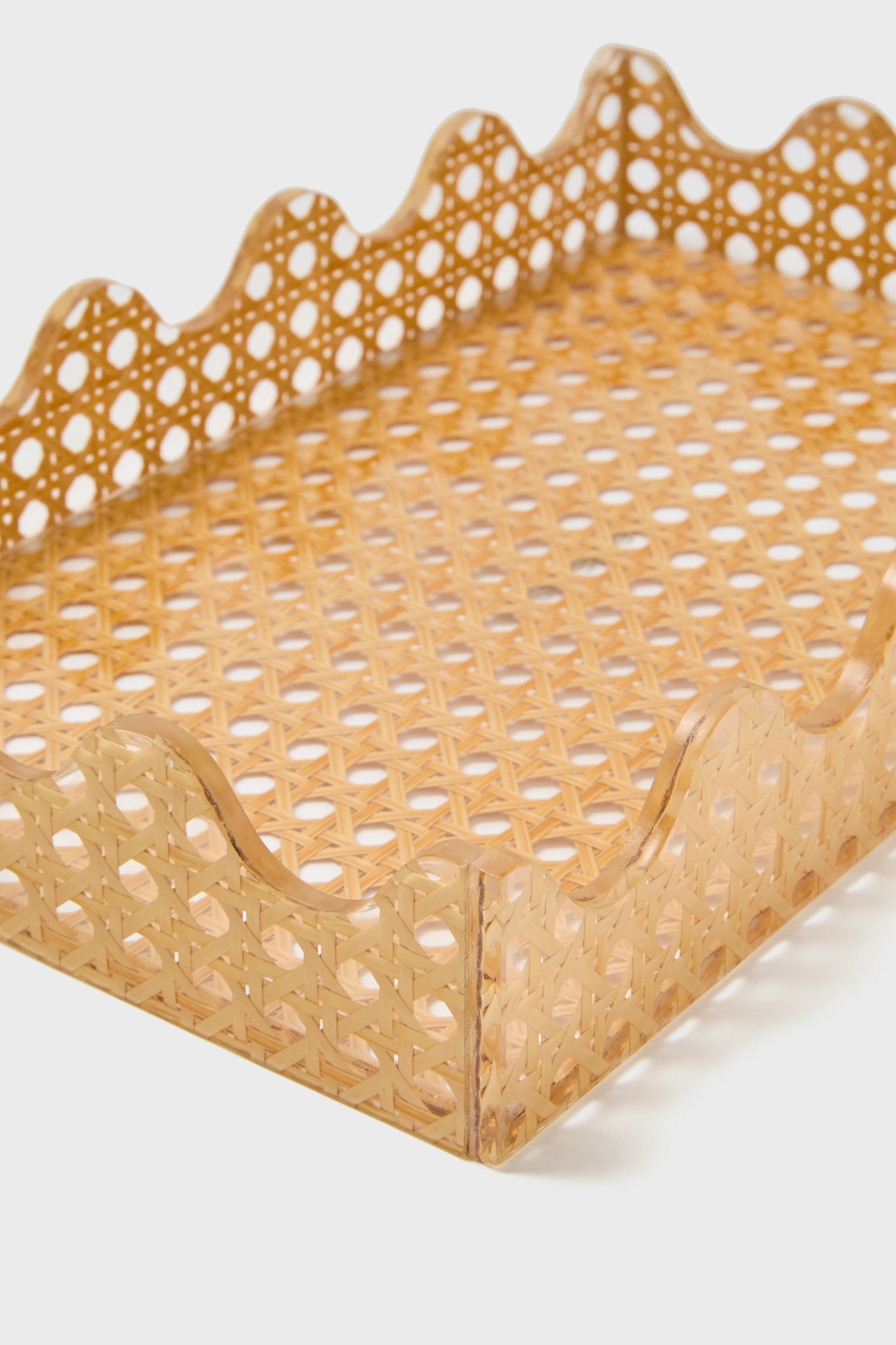 Cane Acrylic Catch All Tray-Charming Tale Store