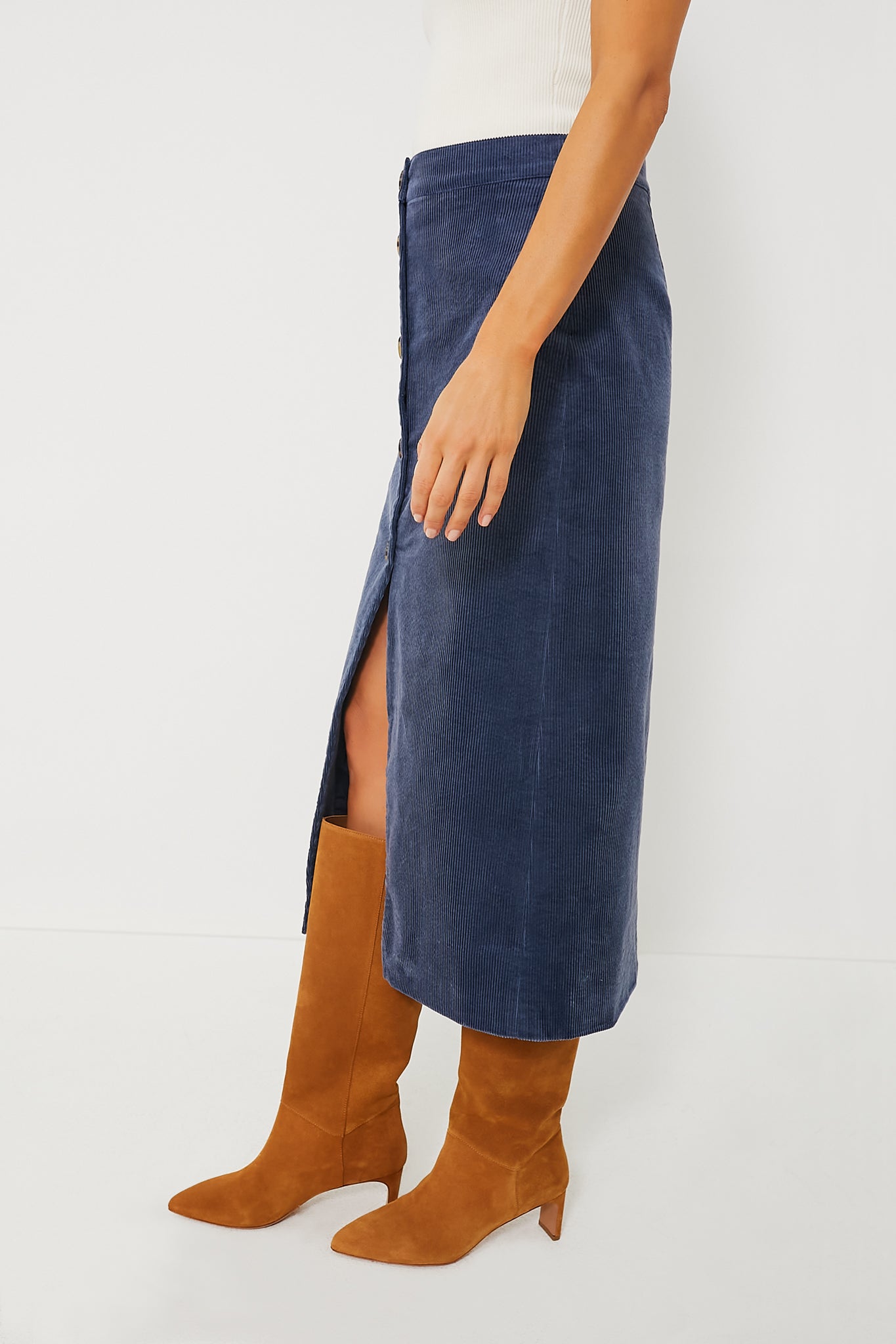 Blue Tilda Skirt-Charming Tale Store