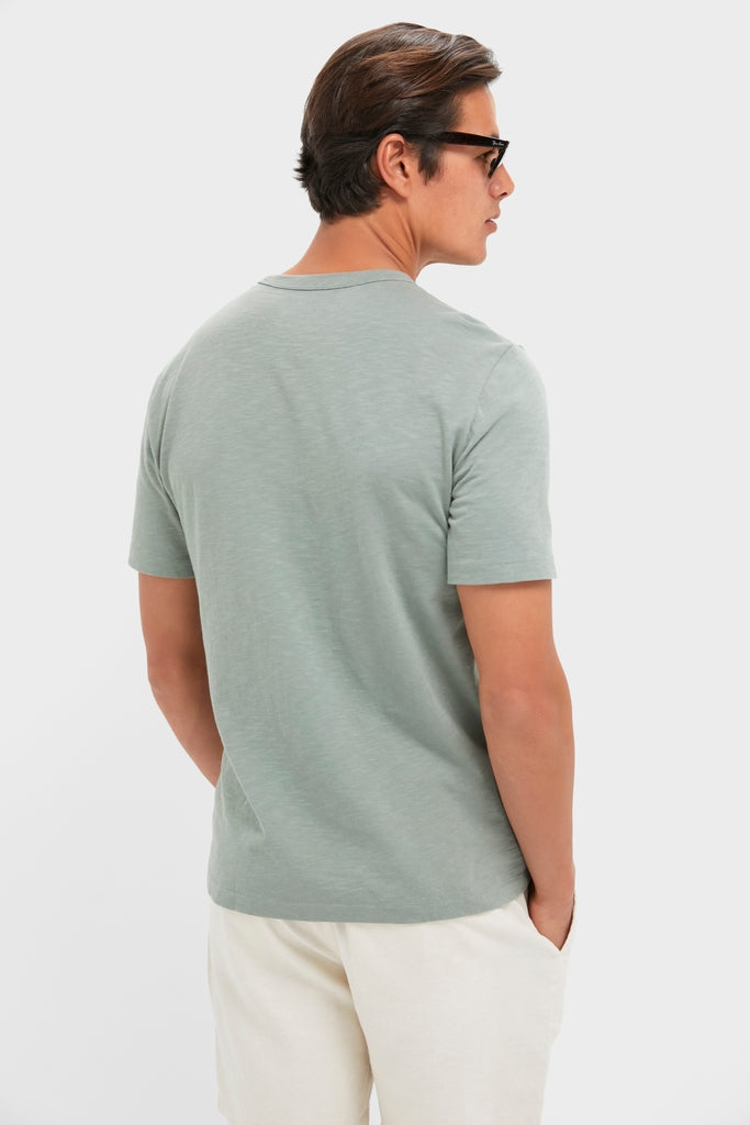 Sage Creek Sunwashed Pocket Tee-Charming Tale Store