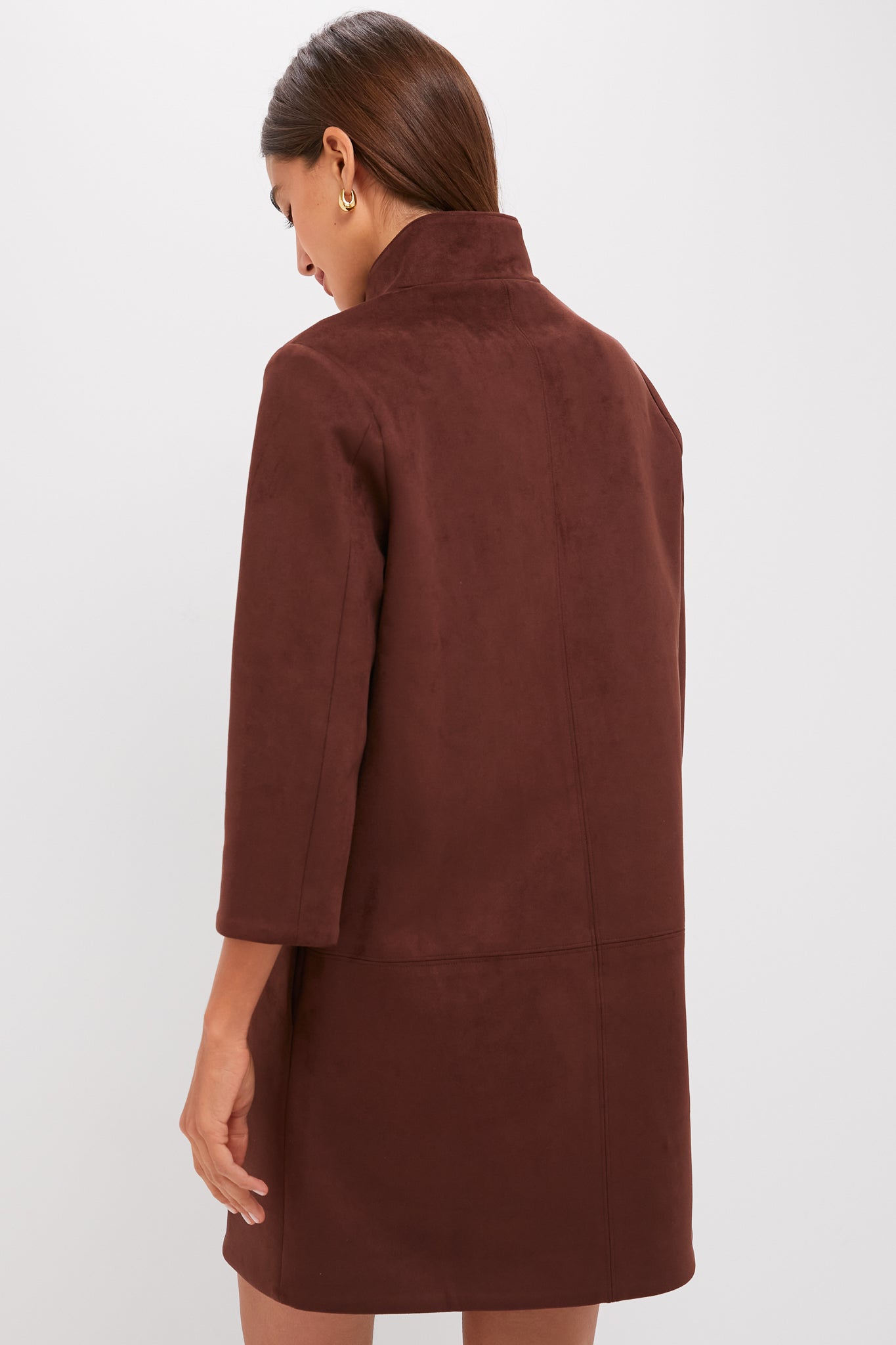 Ganache Vegan Suede Clifton Dress-Charming Tale Store