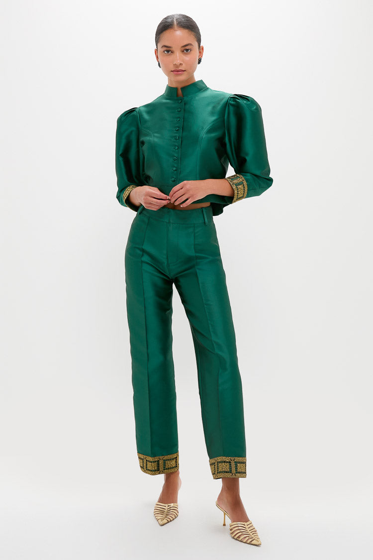 Forest Yoshitomo Smart Lace Pants-Charming Tale Store