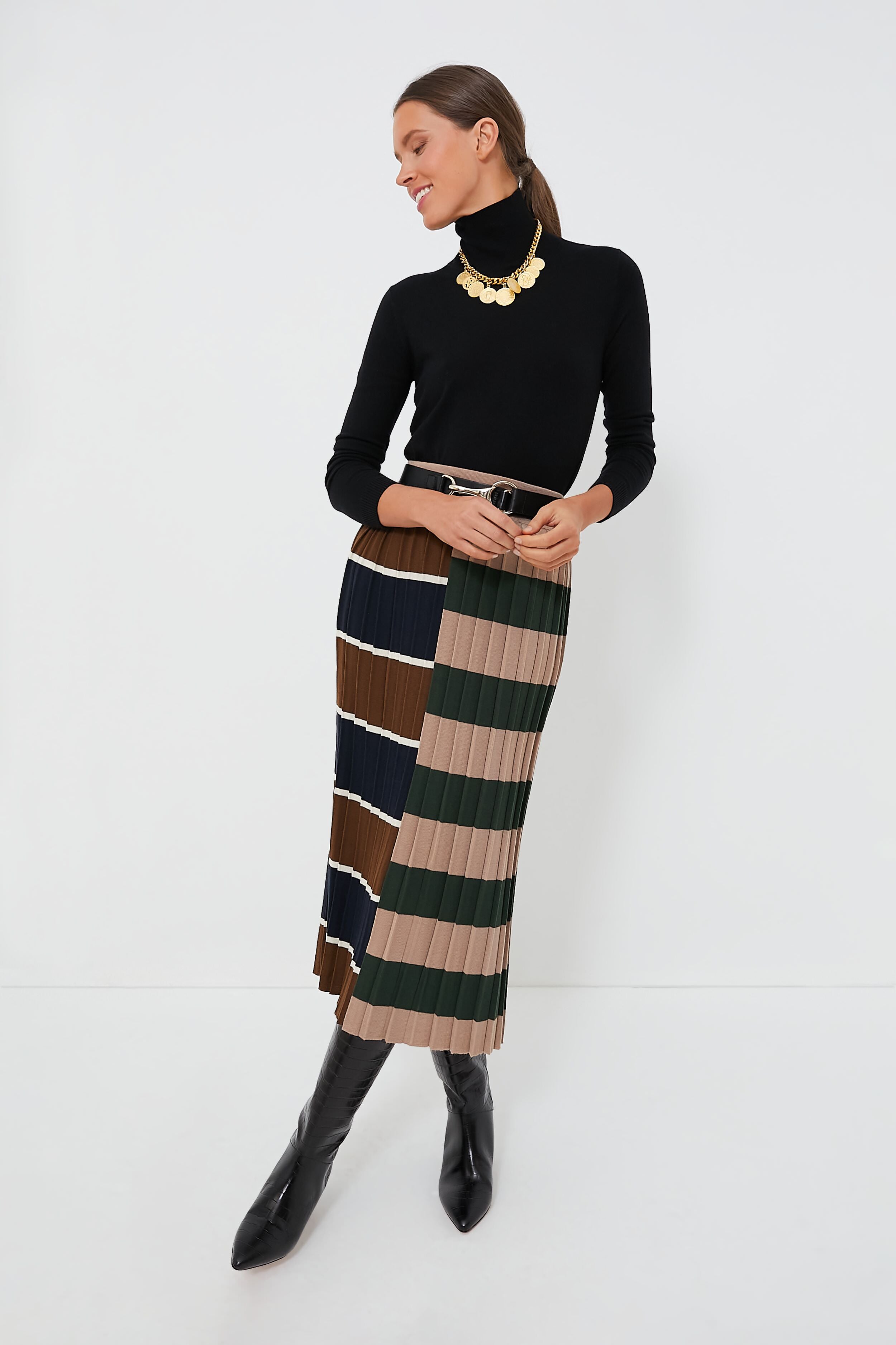 Camel Gabriel Skirt-Charming Tale Store