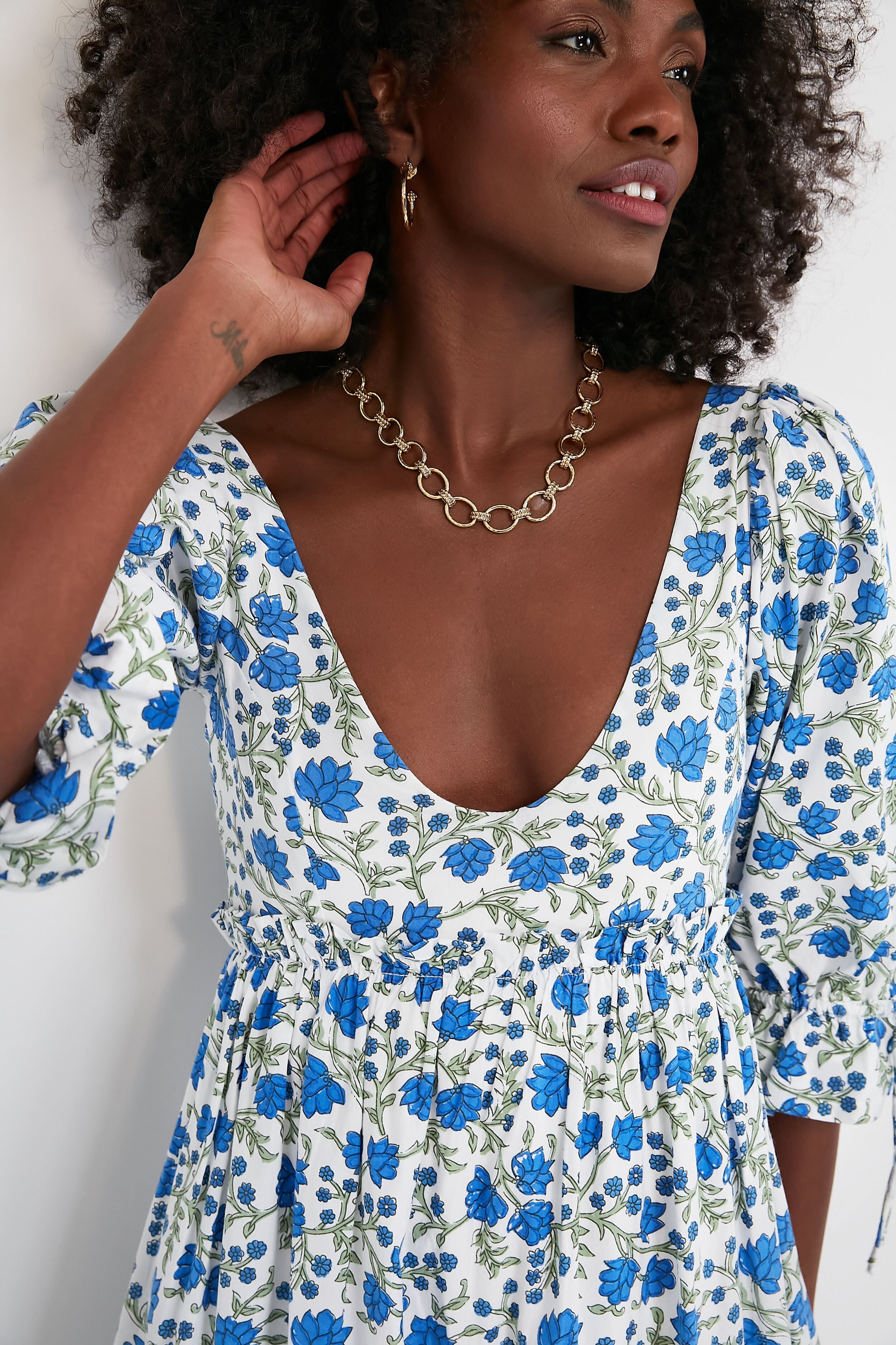 Cleopatra Grande Link Necklace-Charming Tale Store