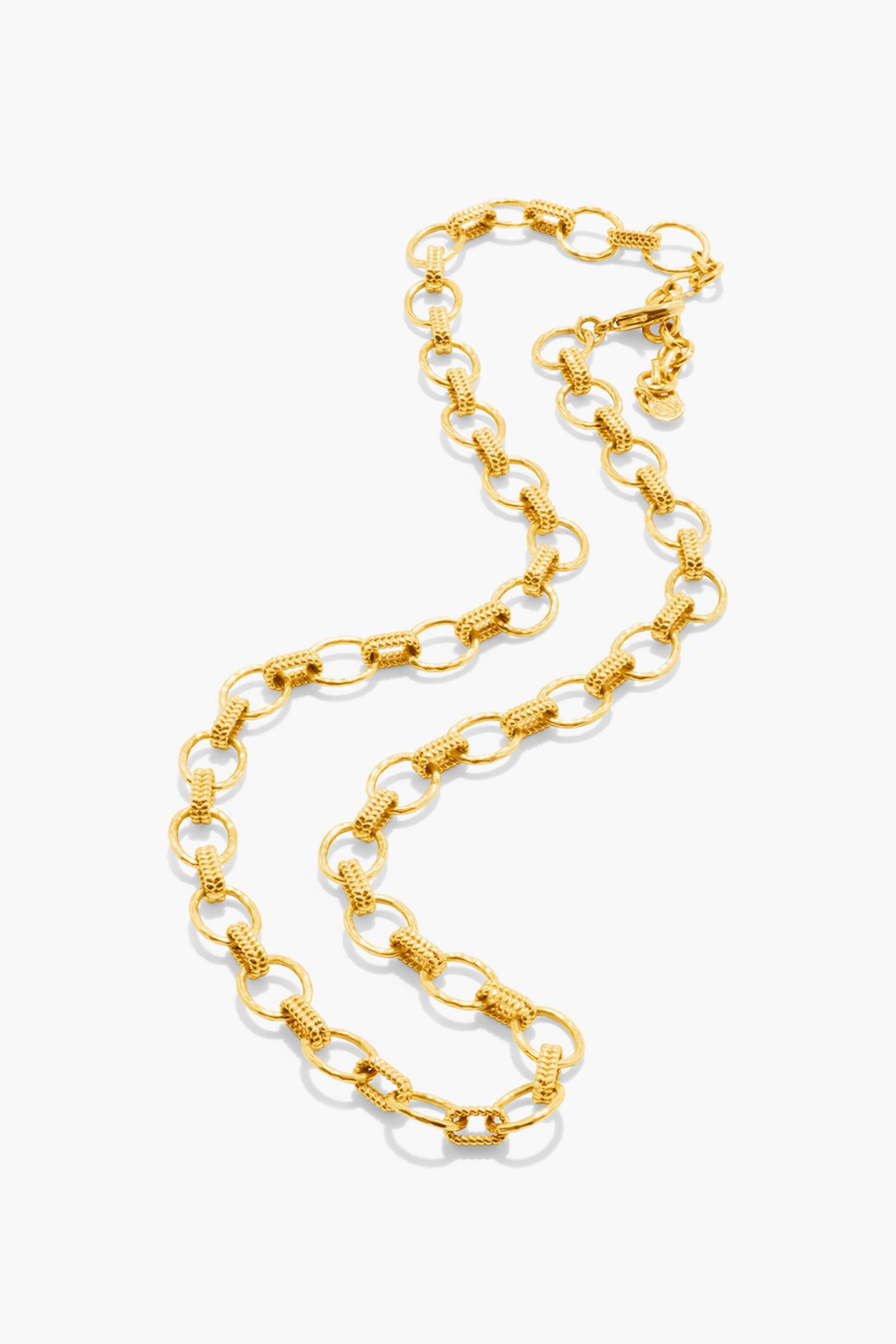 Cleopatra Small Link Necklace-Charming Tale Store