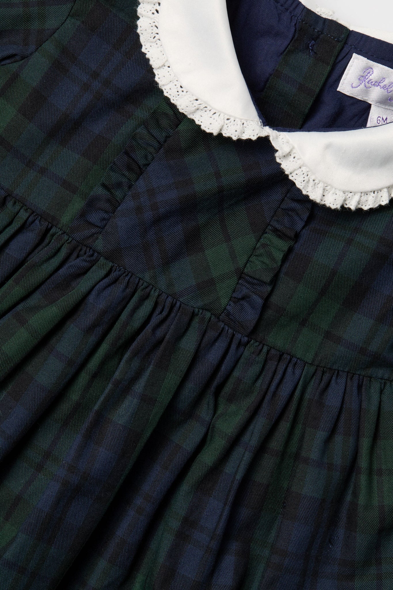 Exclusive Blackwatch Frill Front Dress and Bloomers Set-Charming Tale Store