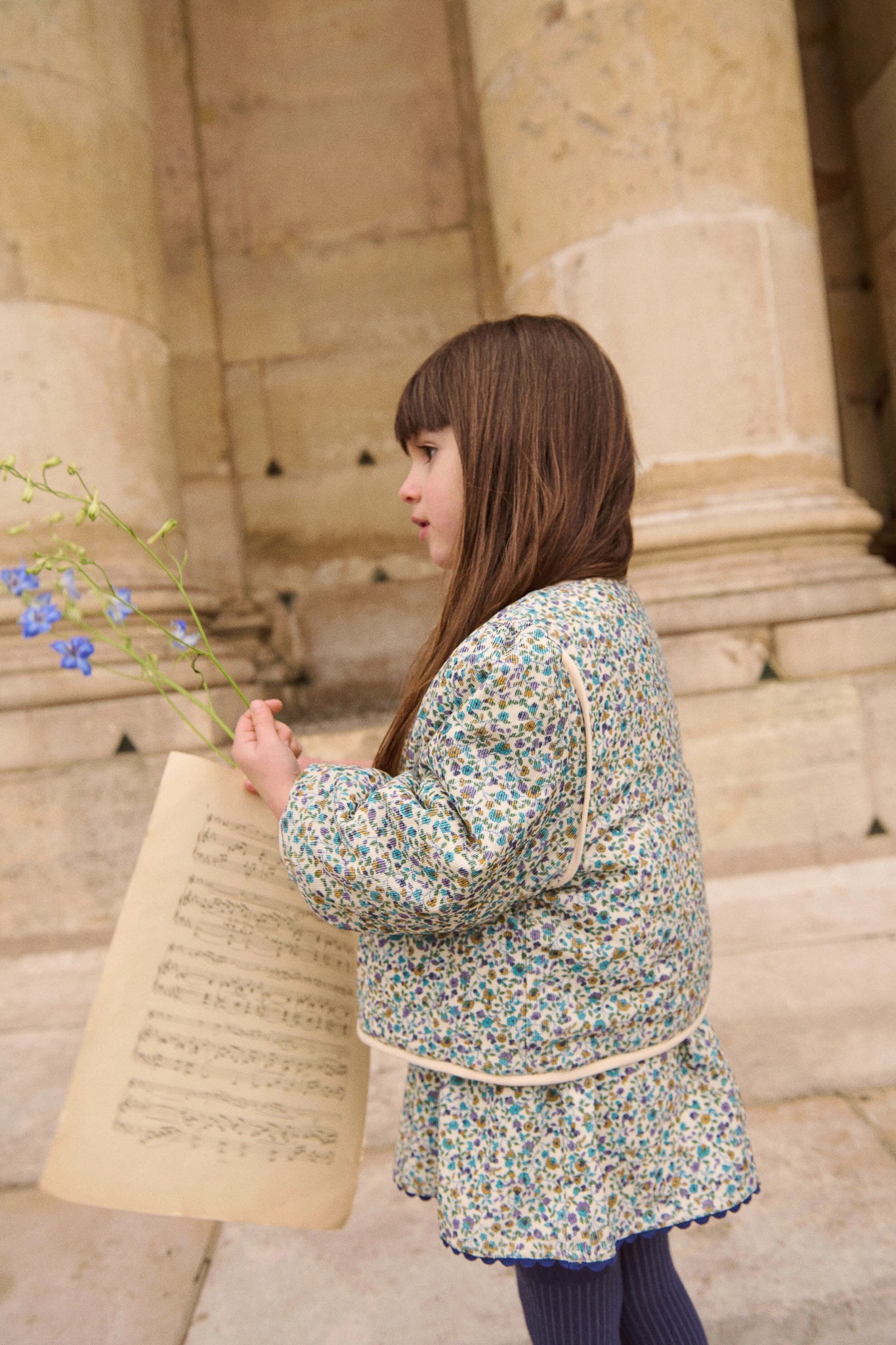Velvet Cream Cephee Skirt-Charming Tale Store