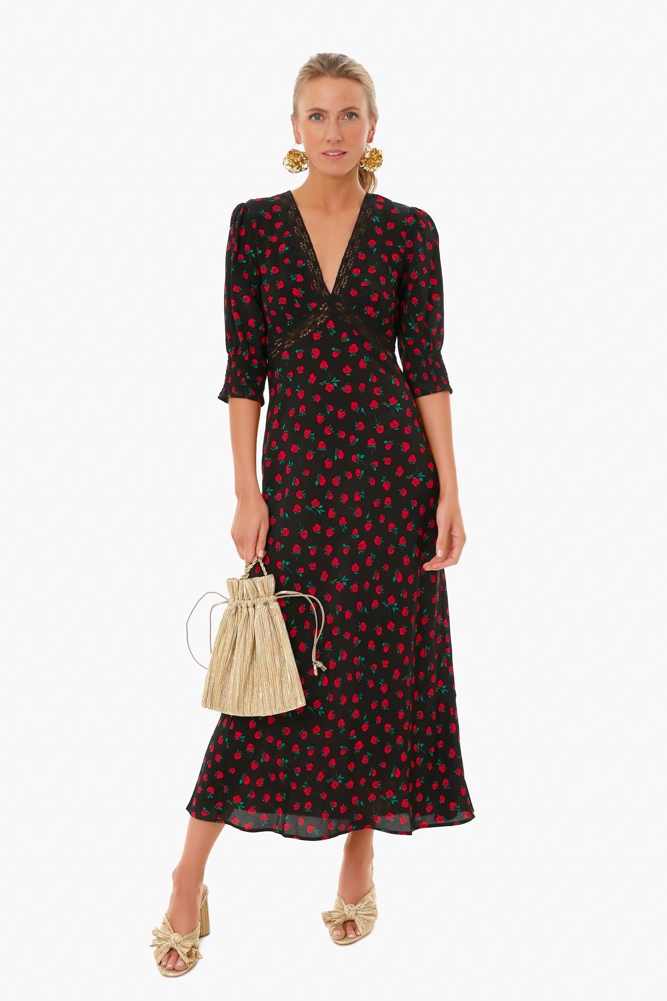 Gemma Floral Dress-Charming Tale Store