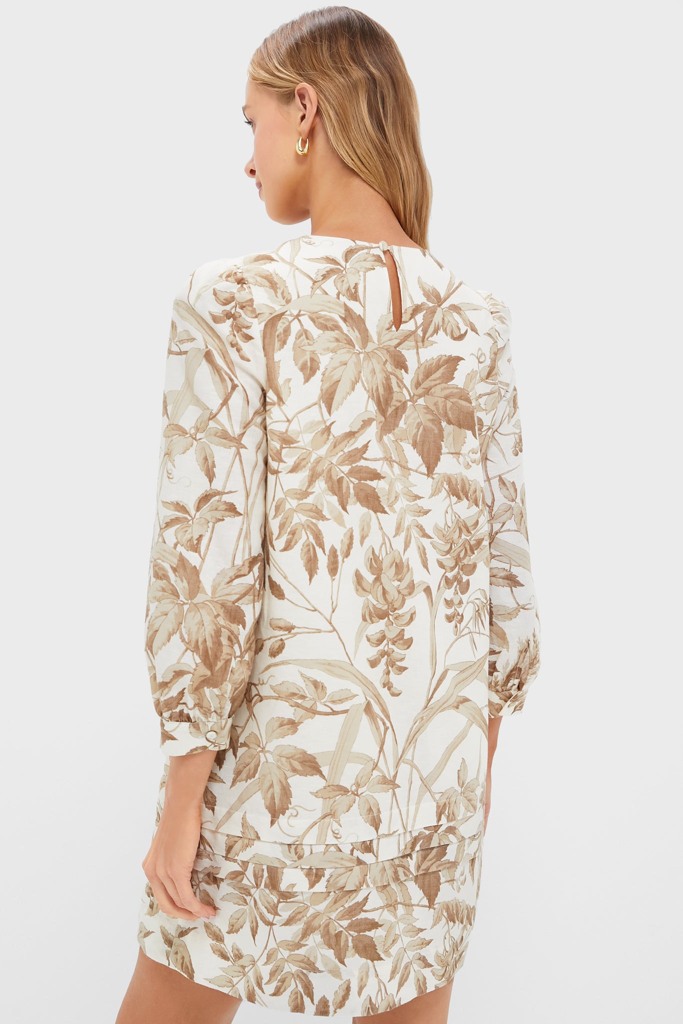 Dune Breeze Cotton Linen Hazel Dress-Charming Tale Store