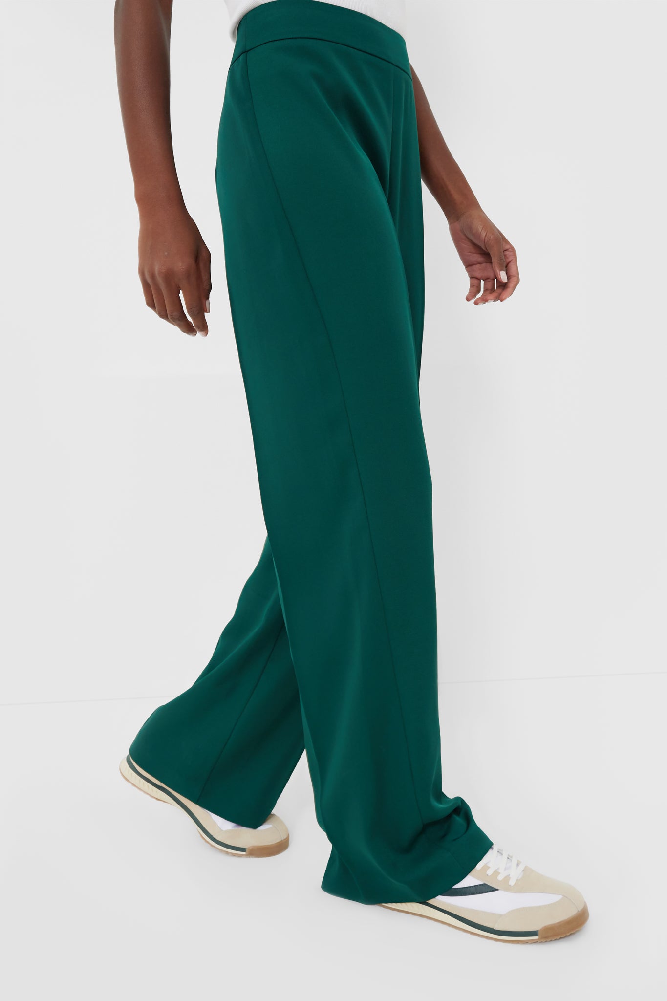 Deep Green Erin Pants-Charming Tale Store