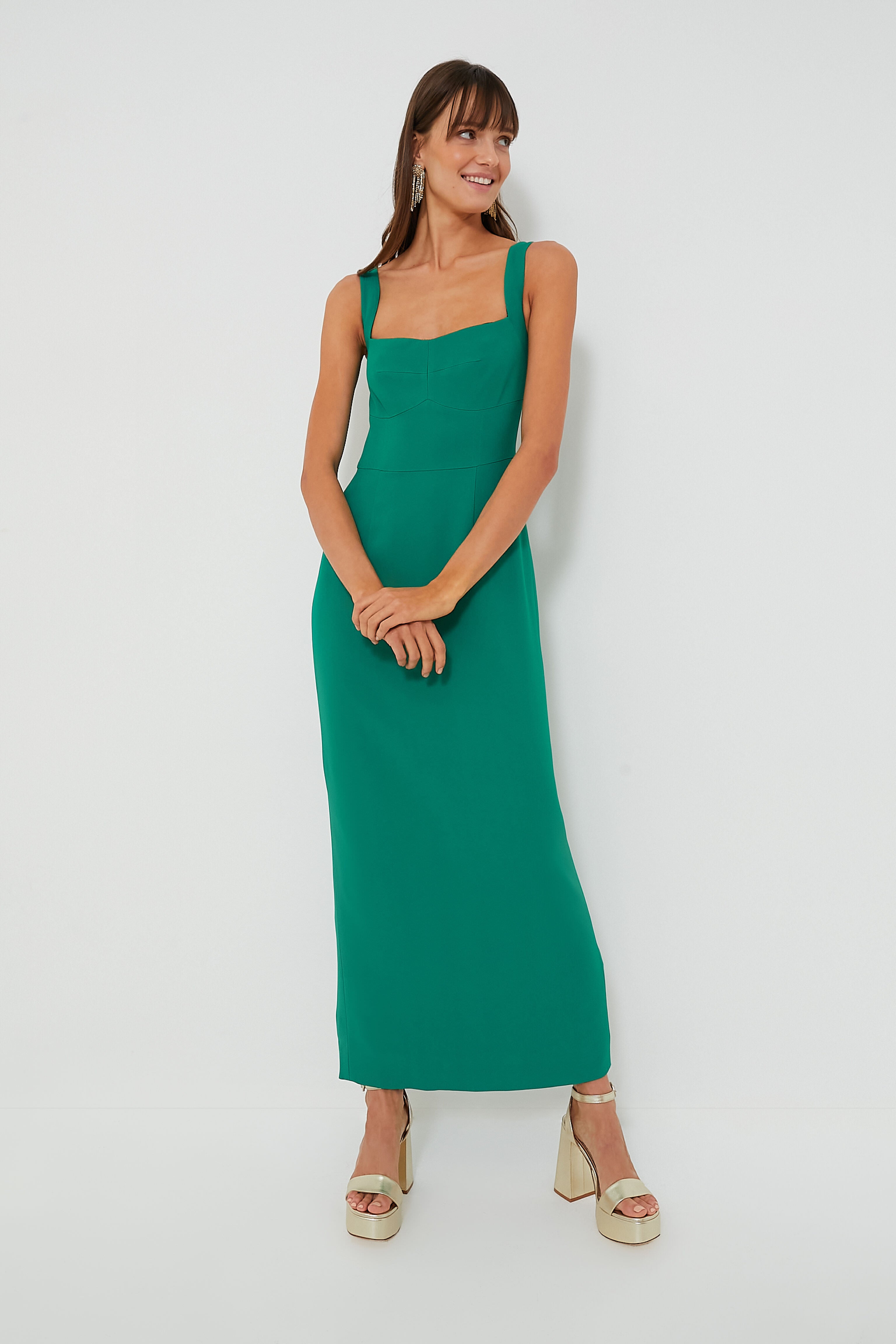 Emerald Green Rachel C Dress-Charming Tale Store