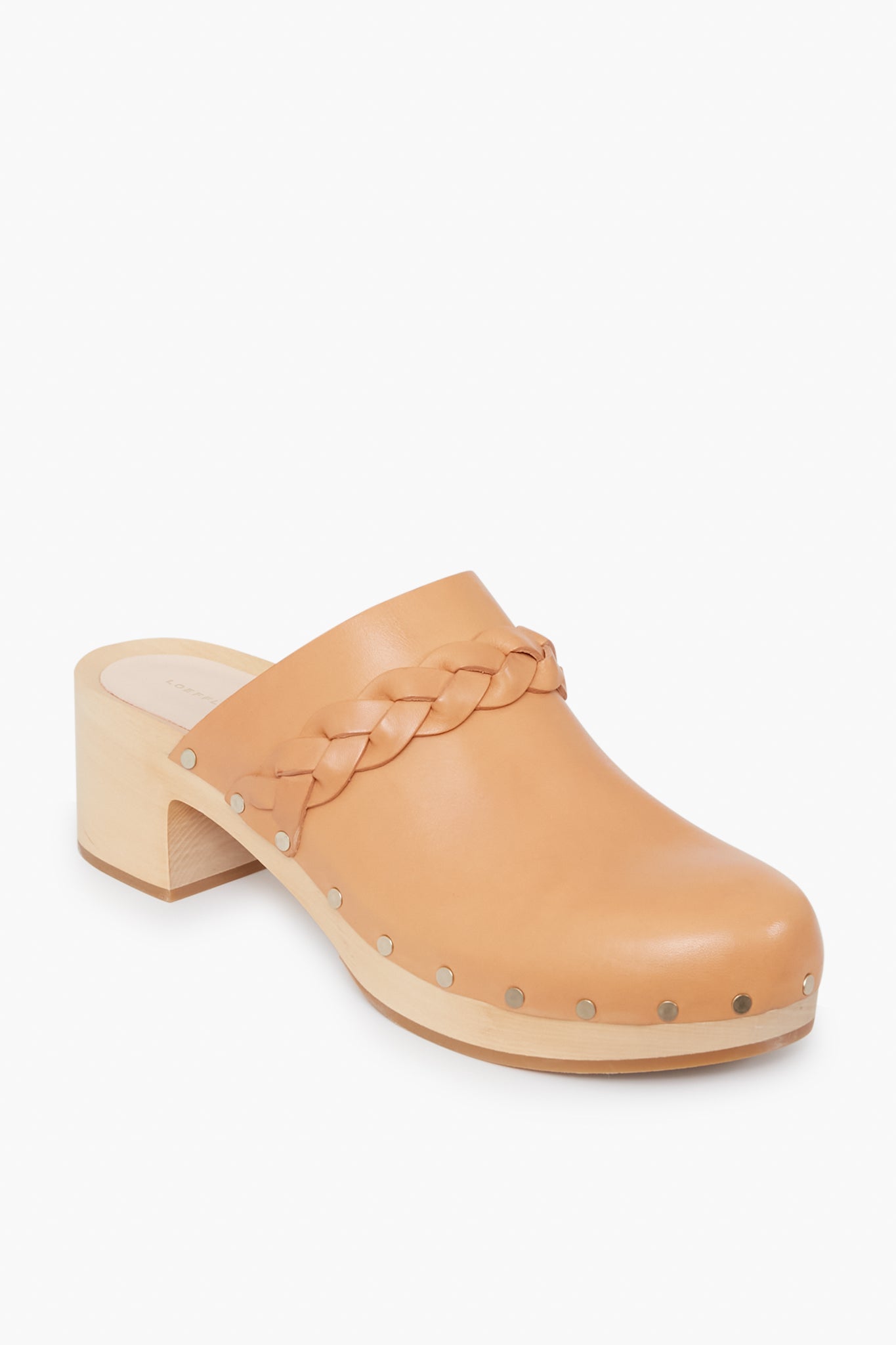 Honey Lupa Mid Heel Clog With Braid-Charming Tale Store
