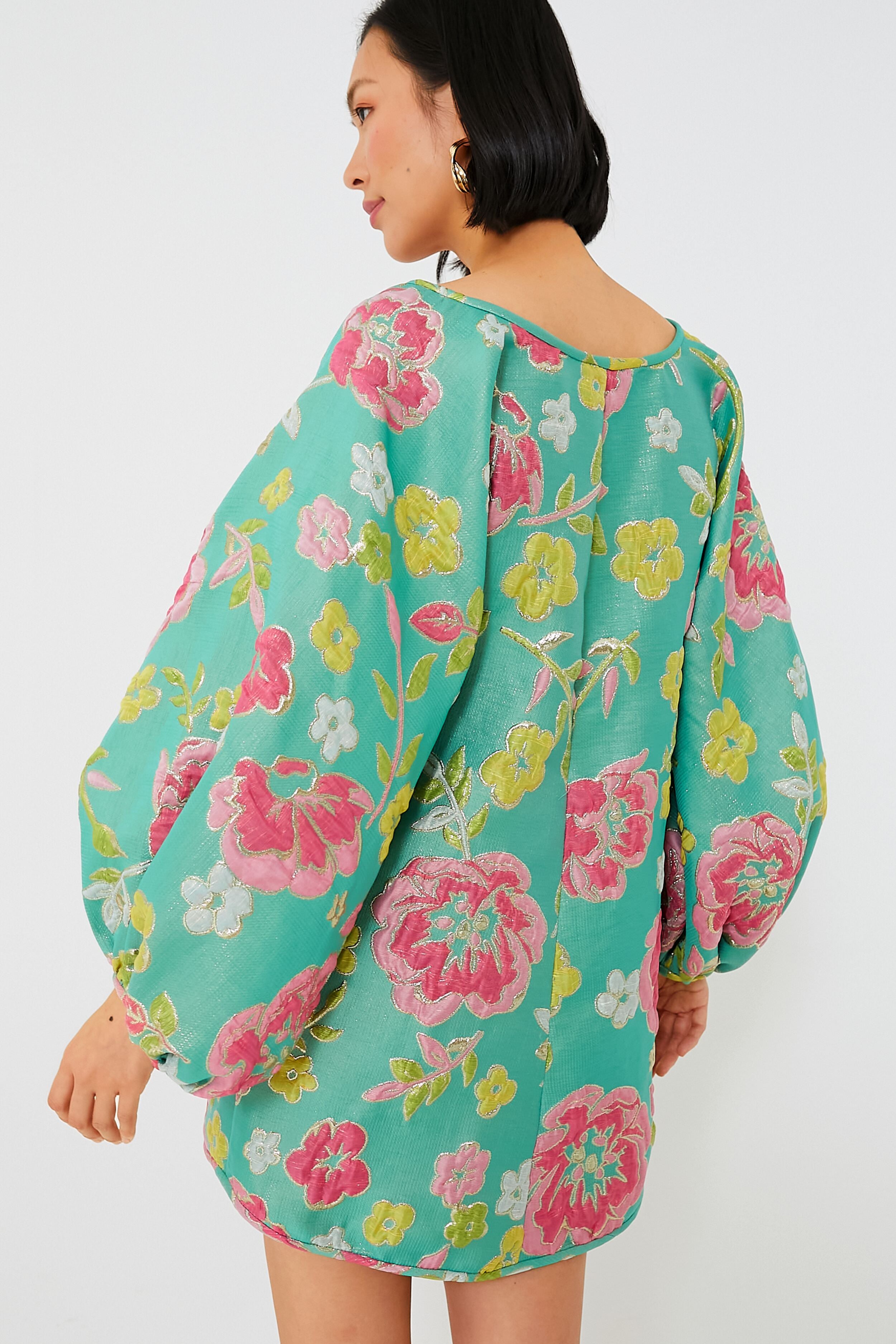 Green Slim Fit Good Luck Dress-Charming Tale Store