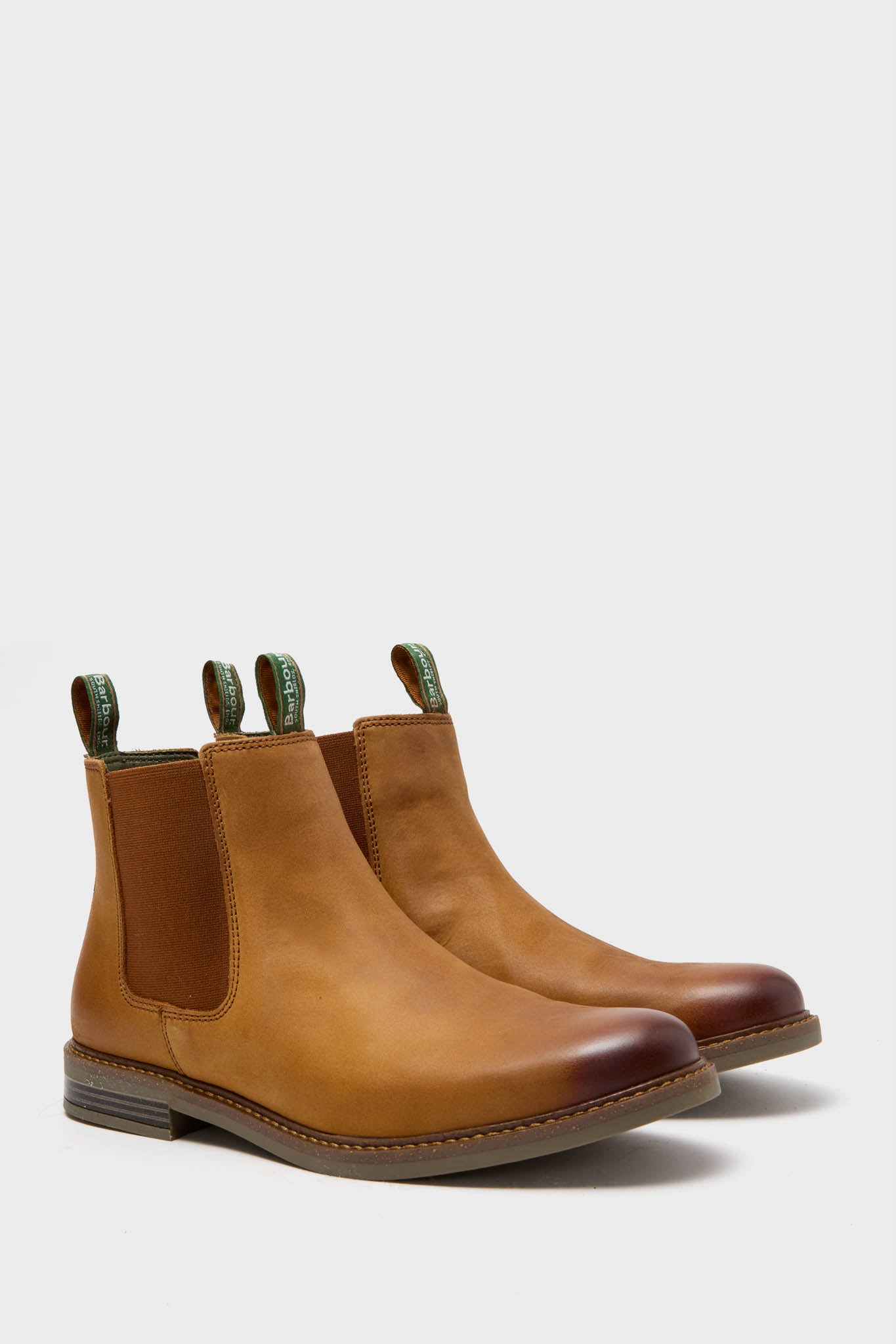 Dark Tan Farsley Chelsea Boots-Charming Tale Store