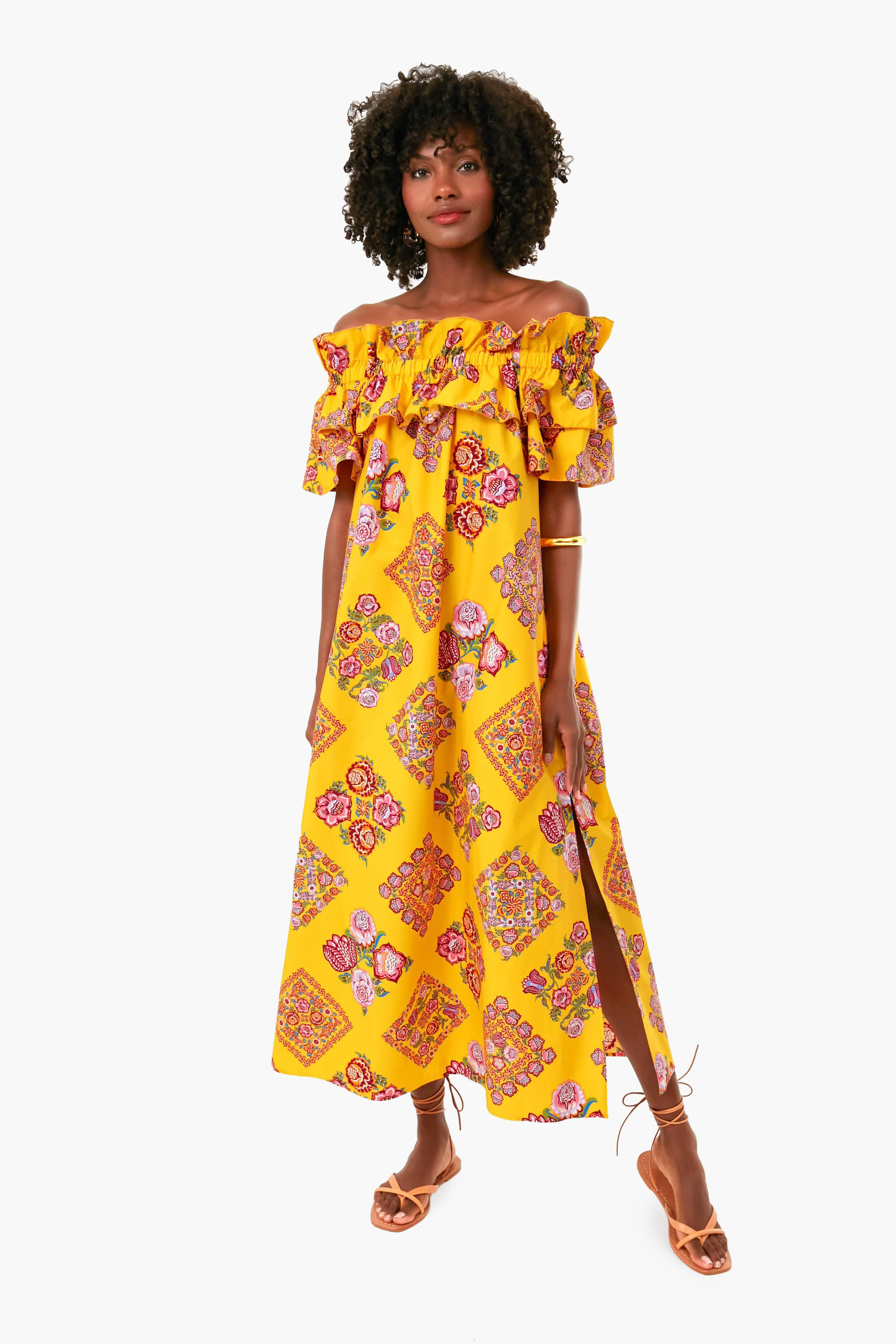Cowgirl Giallo Breakfast Dress-Charming Tale Store