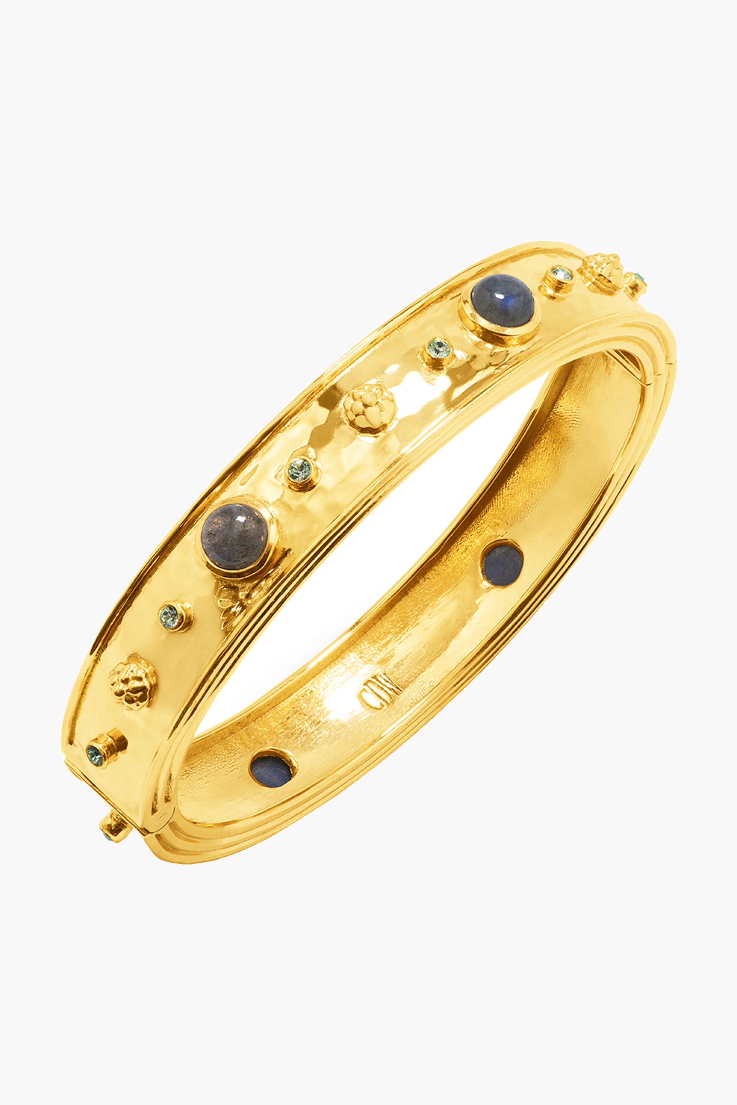 Cleopatra Hinged Bangle-Charming Tale Store