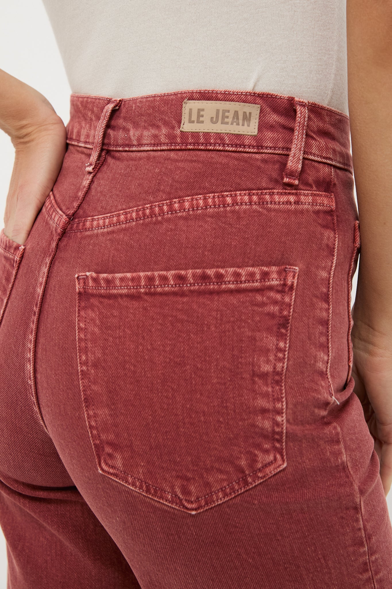 Sandwashed Spice Virginia Wideleg Ankle-Charming Tale Store