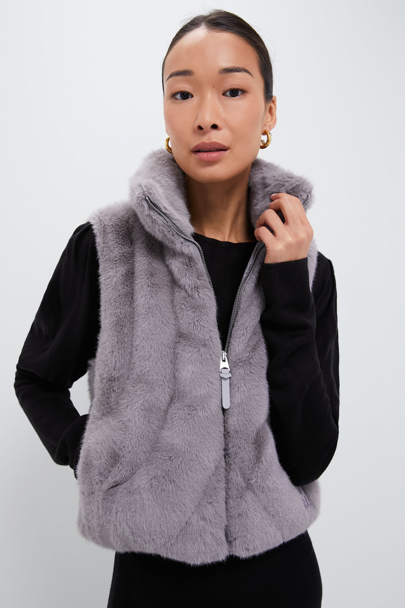 Carbon Ginny Vest-Charming Tale Store