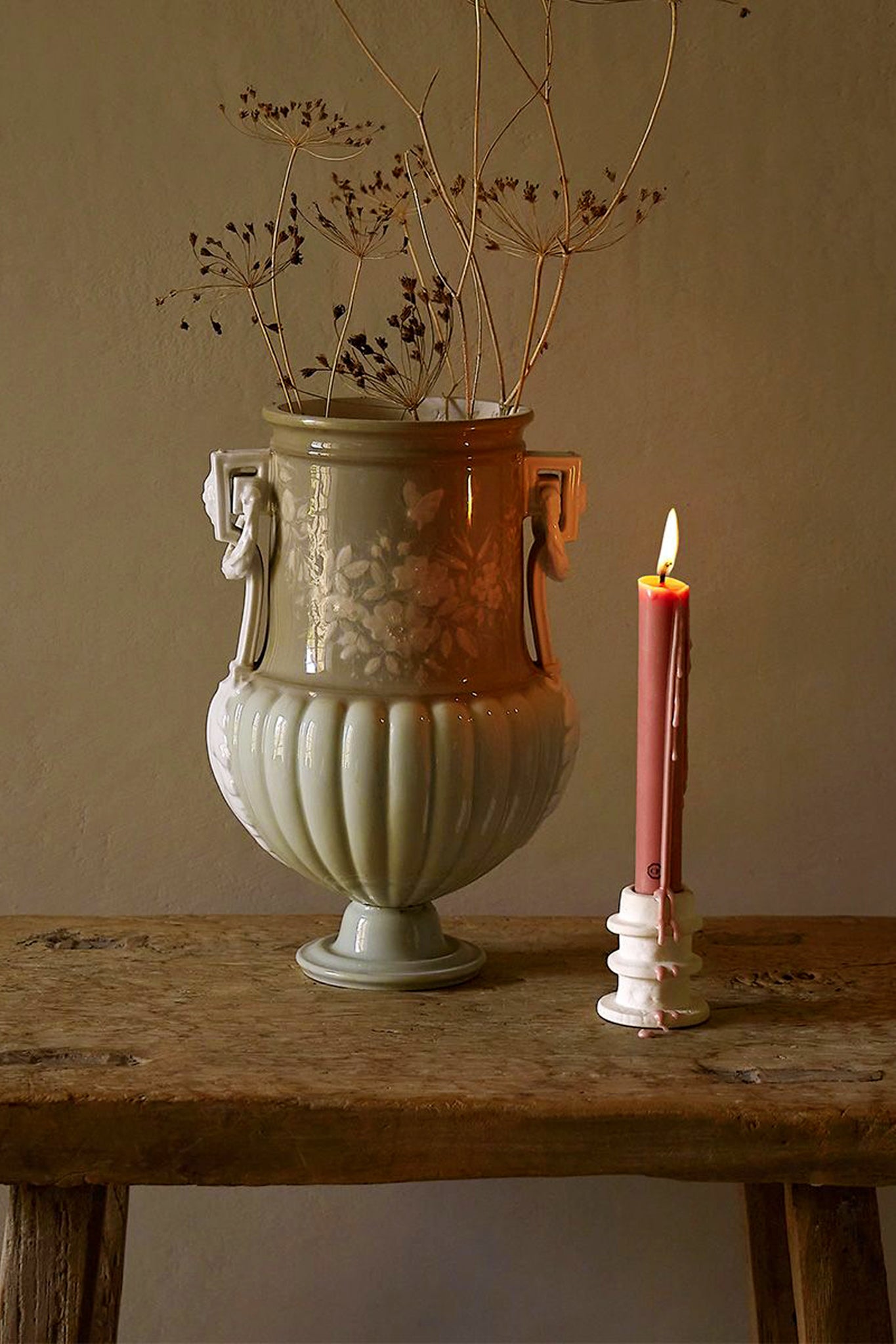 Tomato Scented Taper Candles-Charming Tale Store