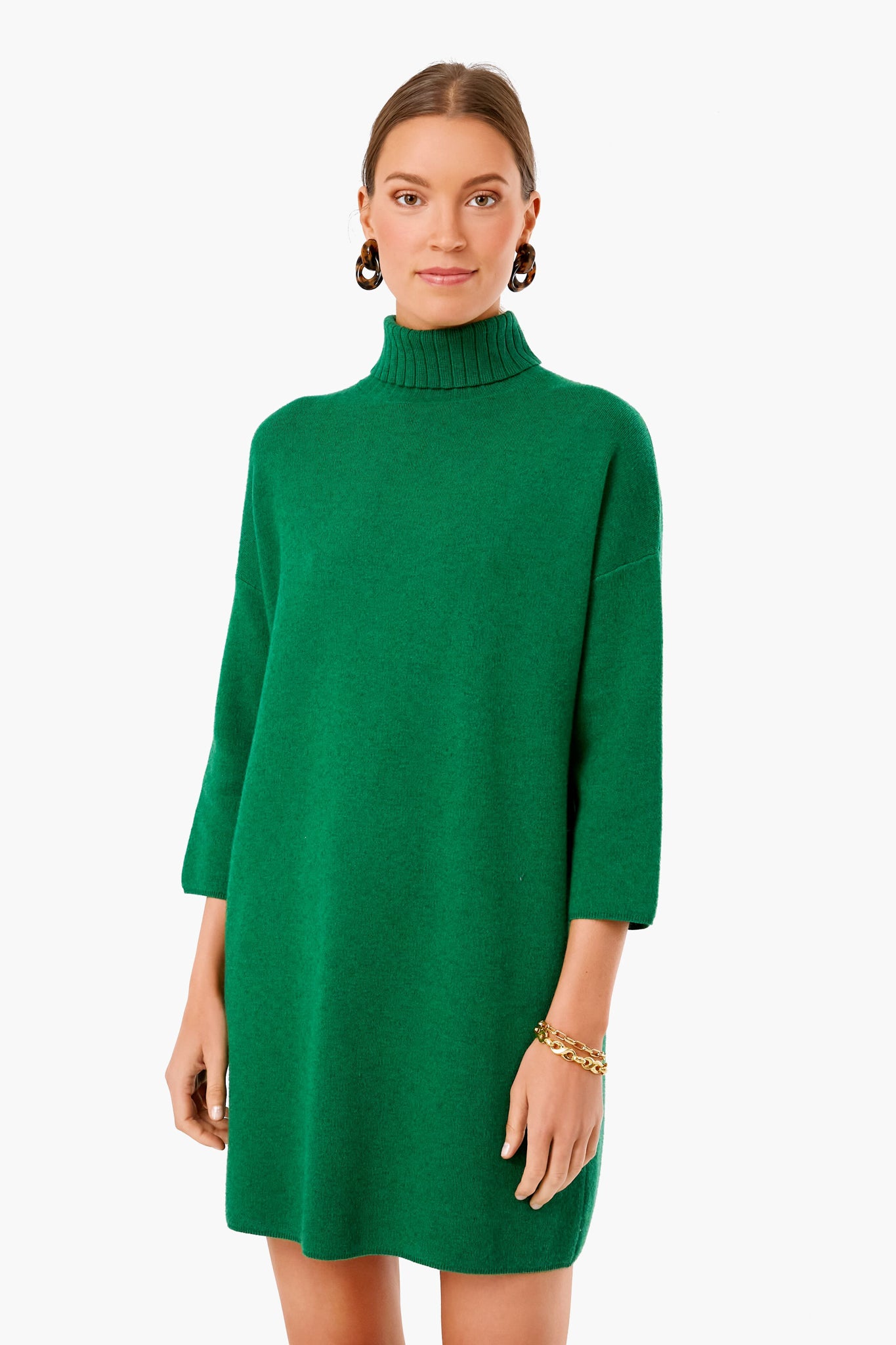 Emerald Green Vivianne Dress-Charming Tale Store