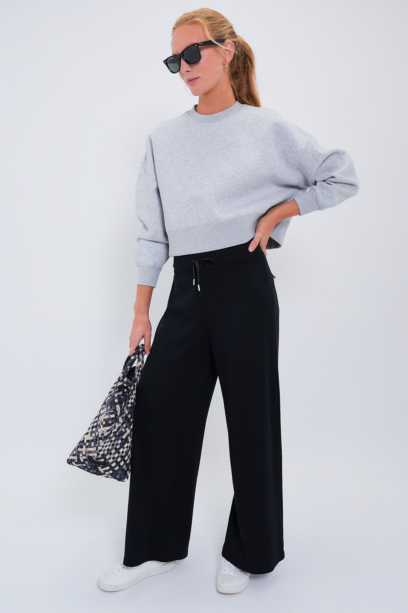 Heathered Gray Cropped Evans Pullover-Charming Tale Store