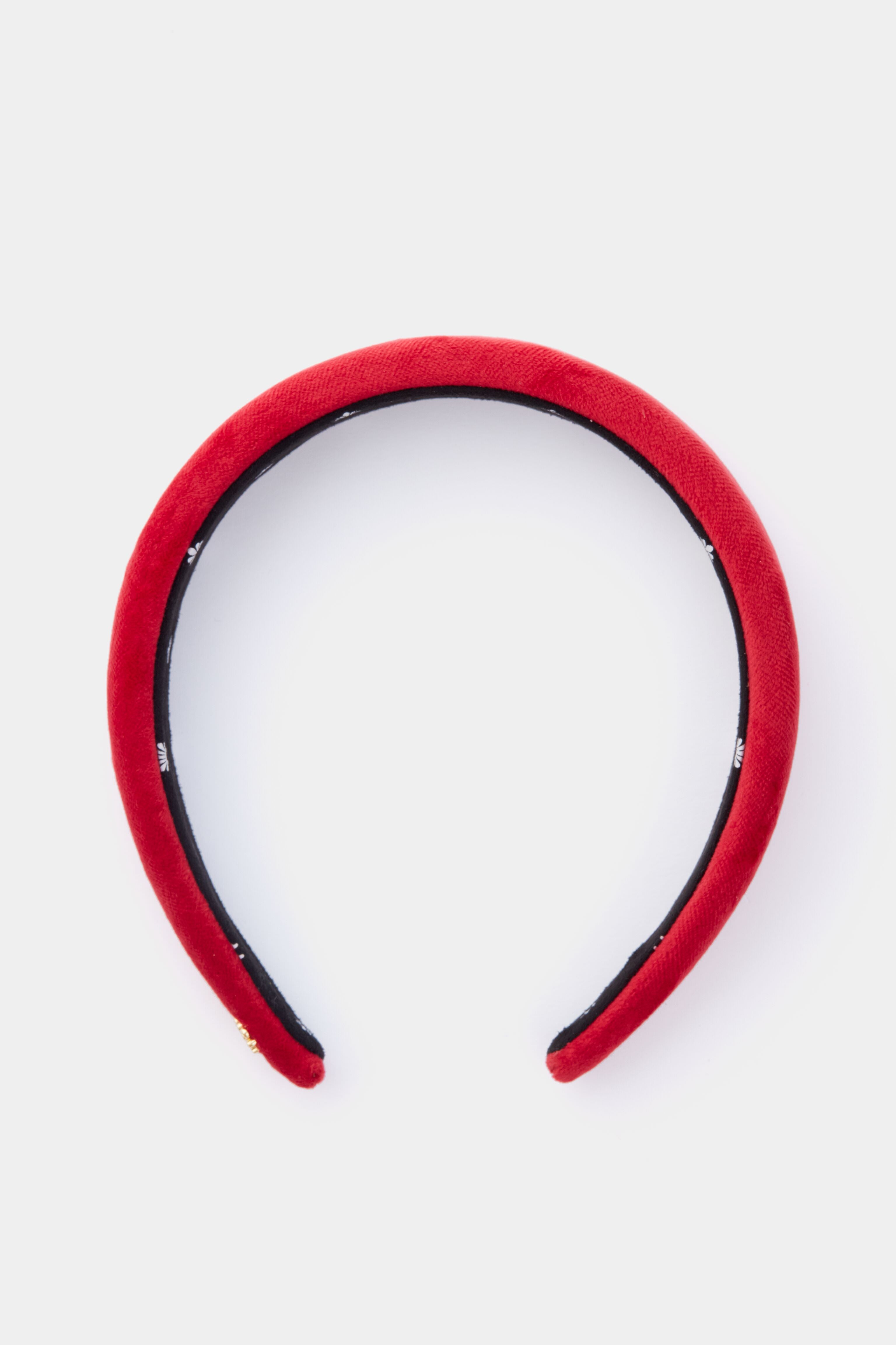 Crimson Velvet Alice Headband-Charming Tale Store