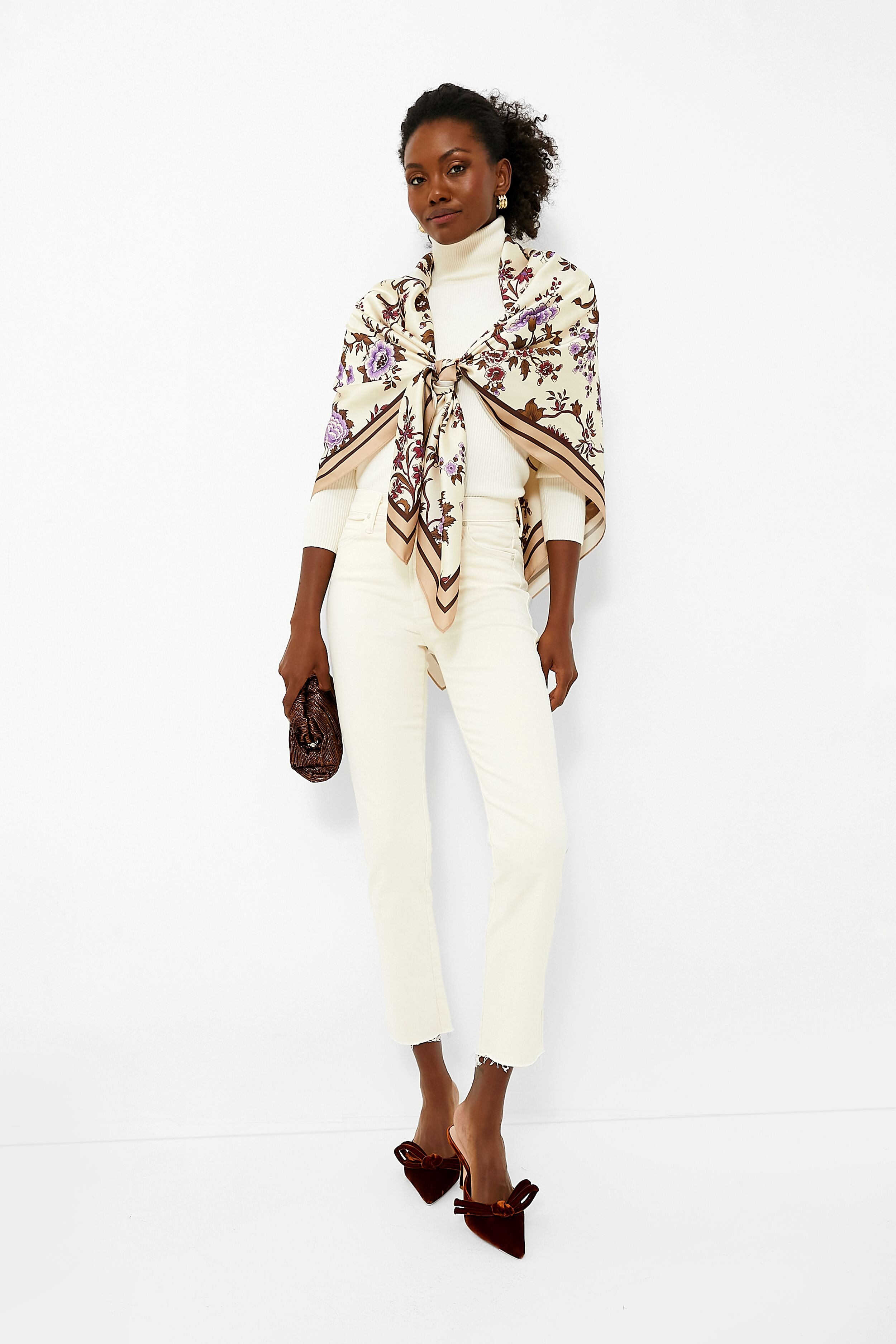 Chantilly Vine Scarf-Charming Tale Store