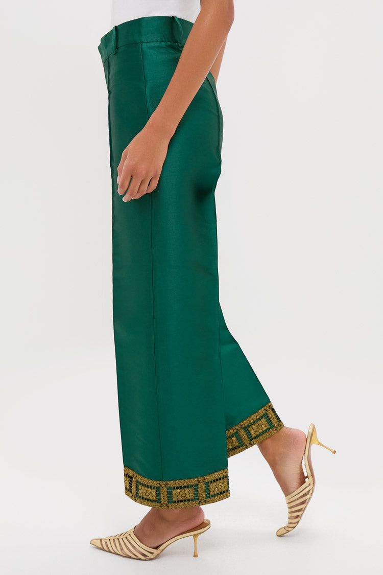 Forest Yoshitomo Smart Lace Pants-Charming Tale Store