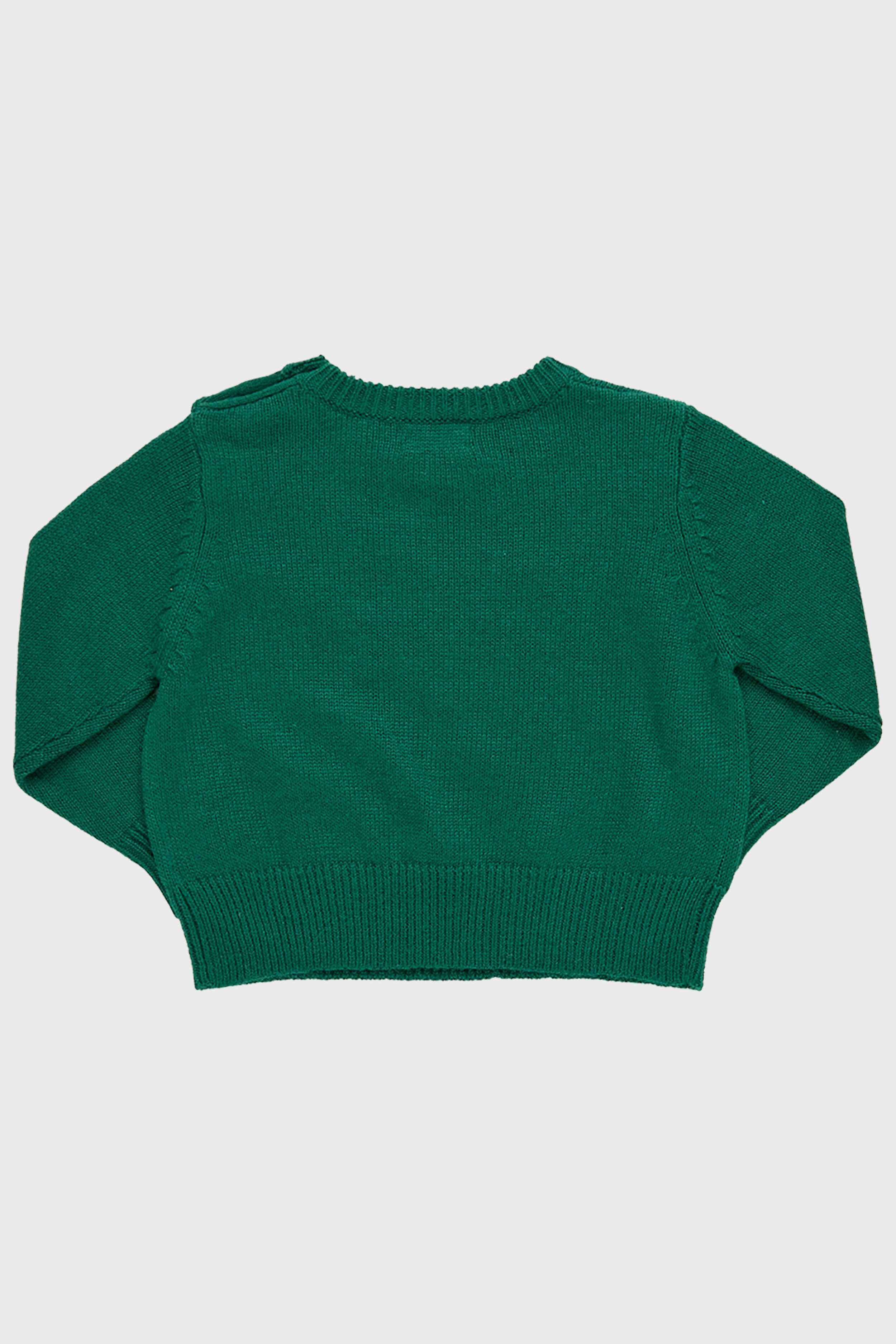 Evergreen Santa Baby Boys Oliver Sweater-Charming Tale Store
