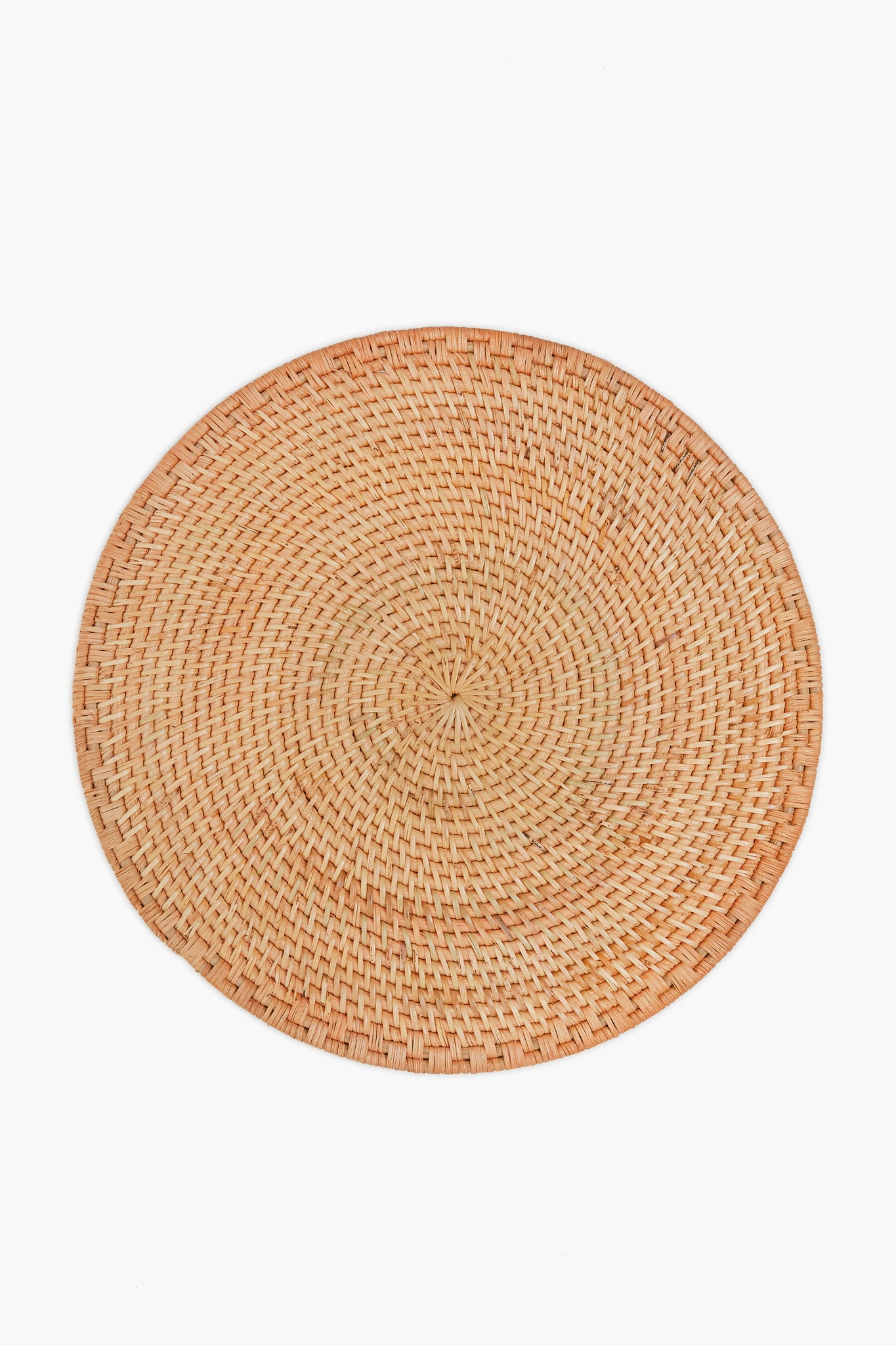 Caramel Woven Rattan Placemats Set of 4-Charming Tale Store