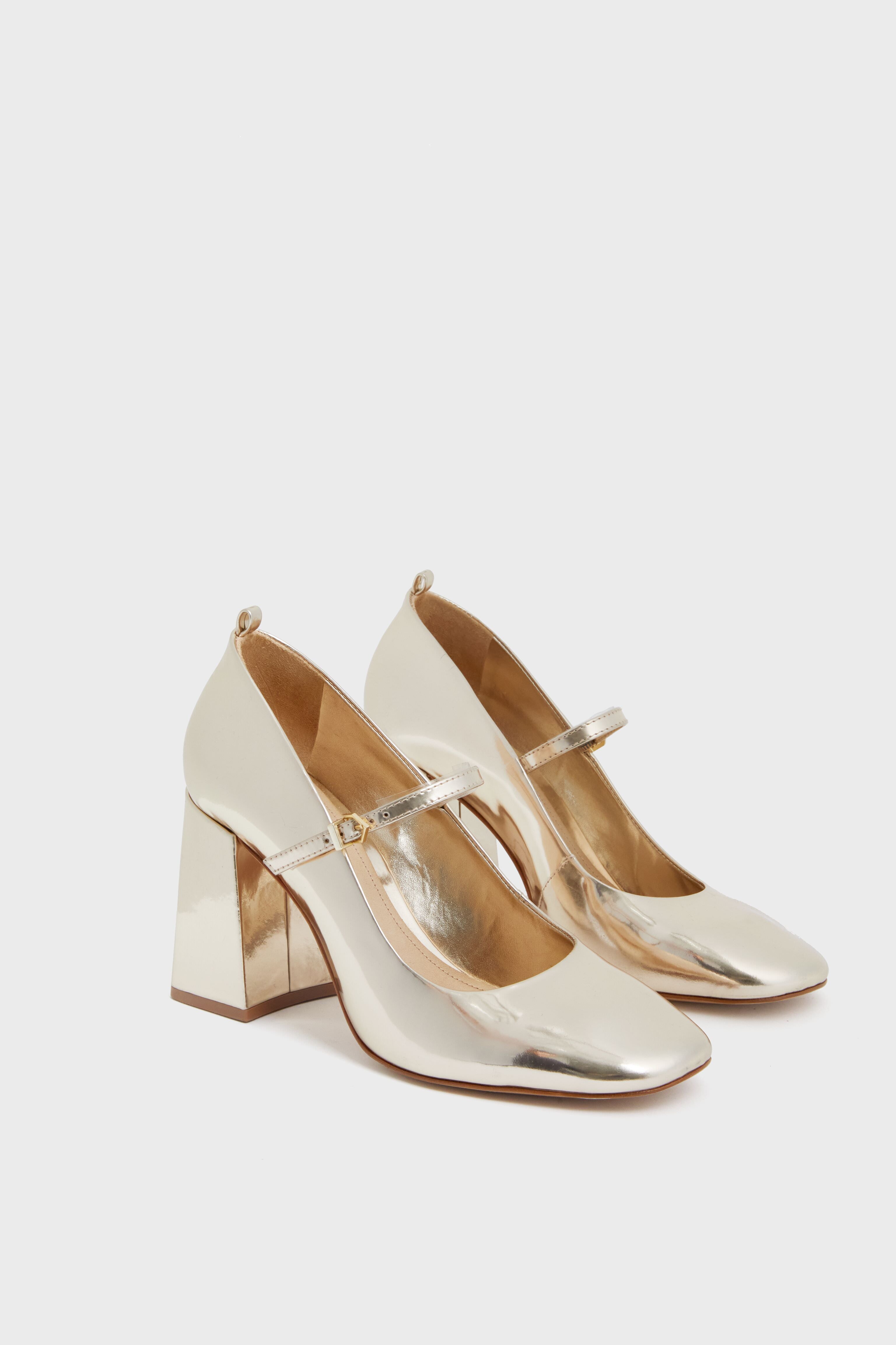 Gold Dorothy High Heels-Charming Tale Store