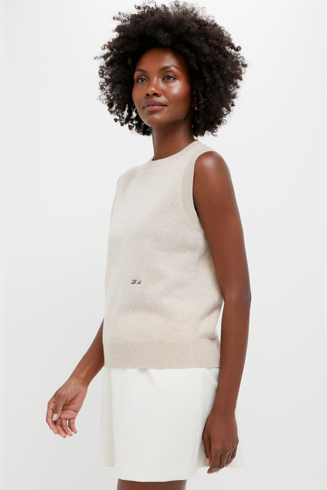 Sandstone Cashmere Shell-Charming Tale Store