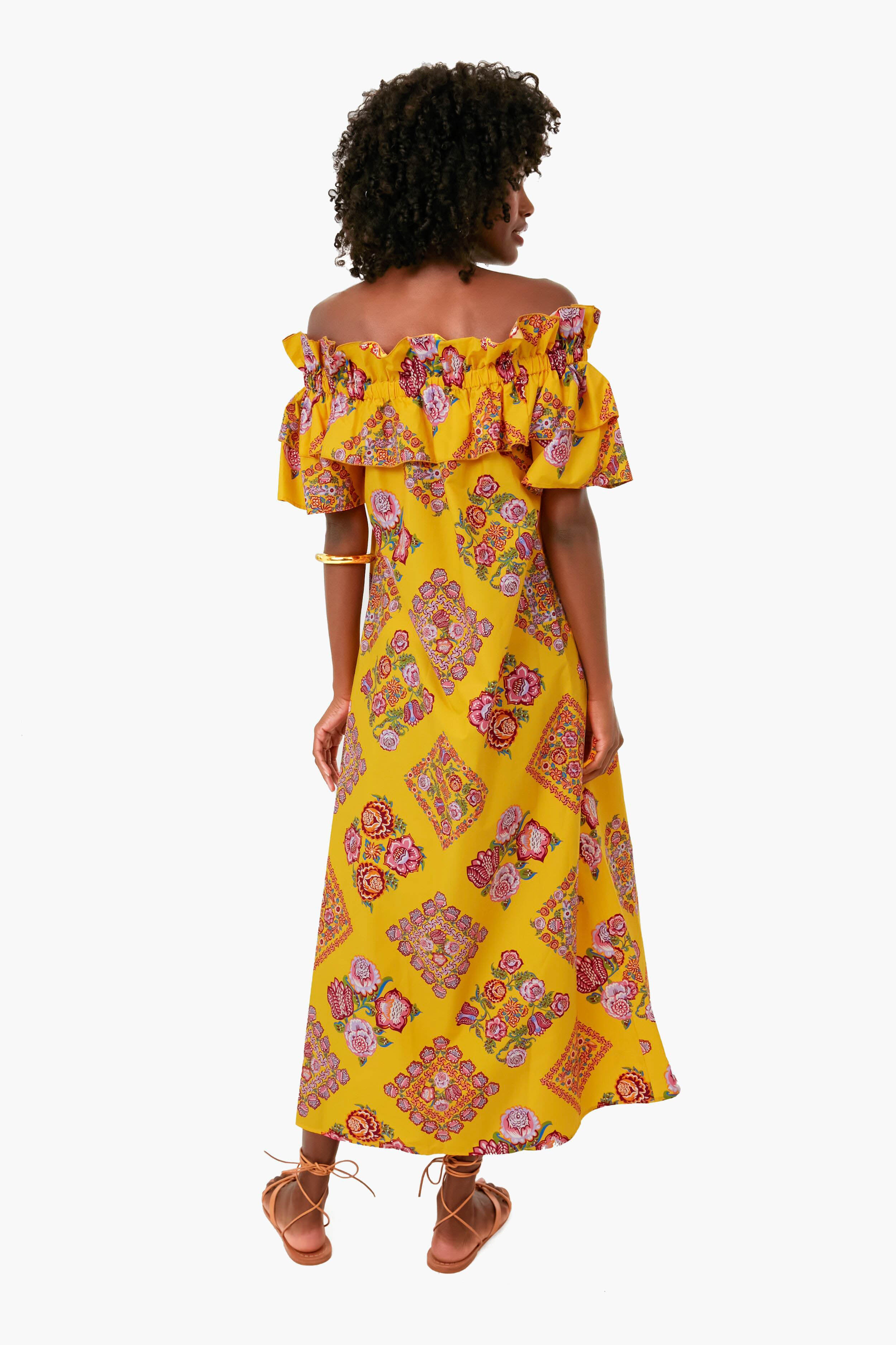 Cowgirl Giallo Breakfast Dress-Charming Tale Store