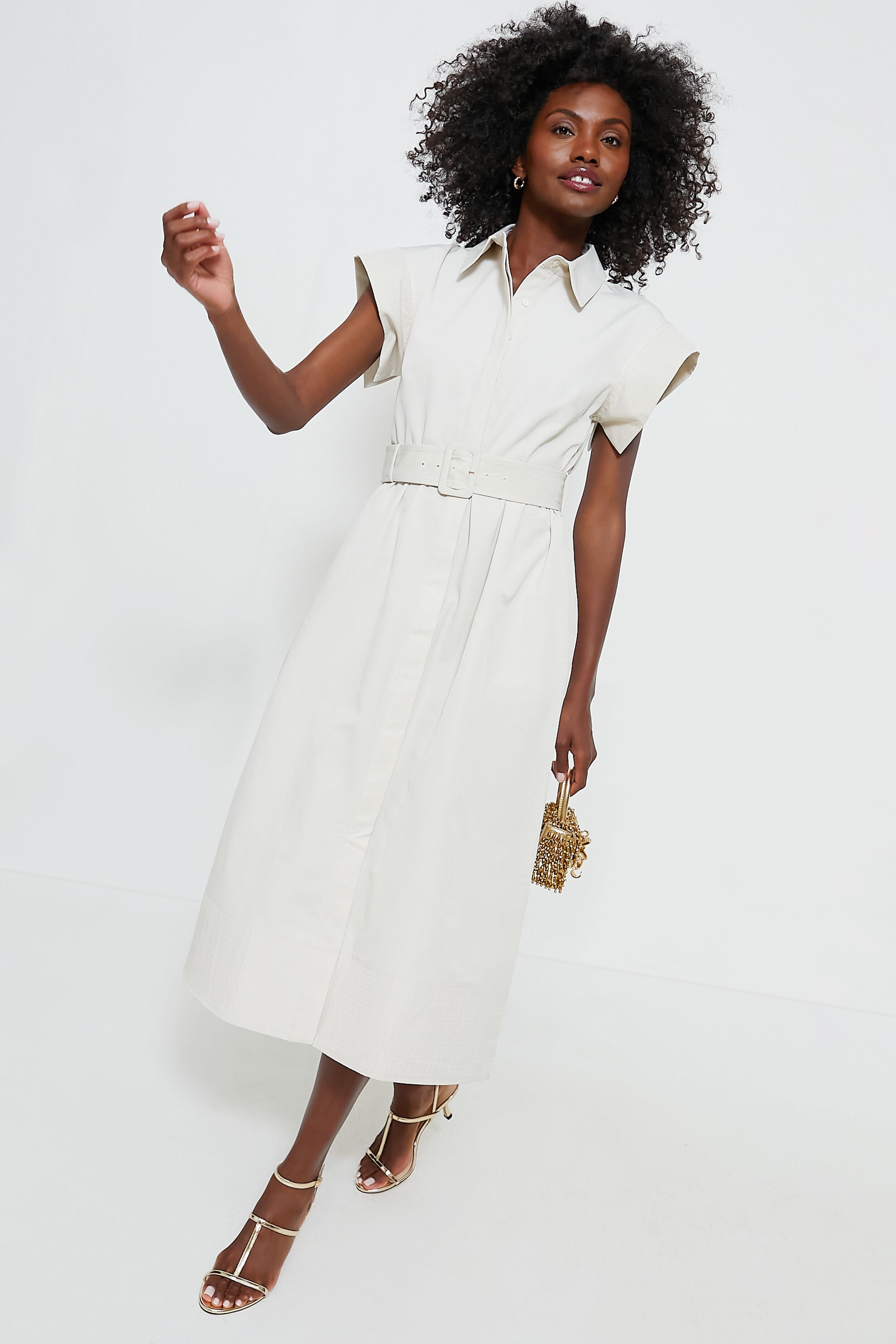 Oyster Chloe Dress-Charming Tale Store