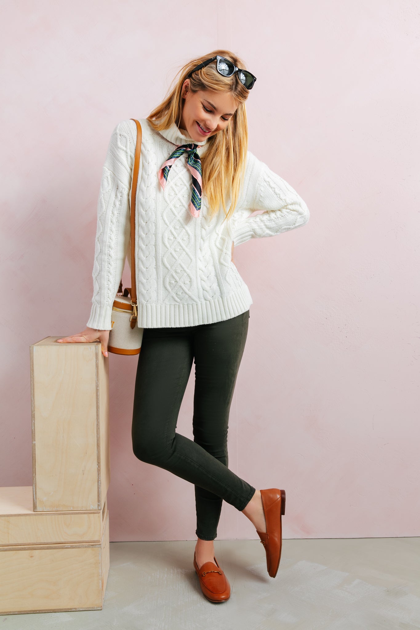 Cognac Loraine Loafers-Charming Tale Store