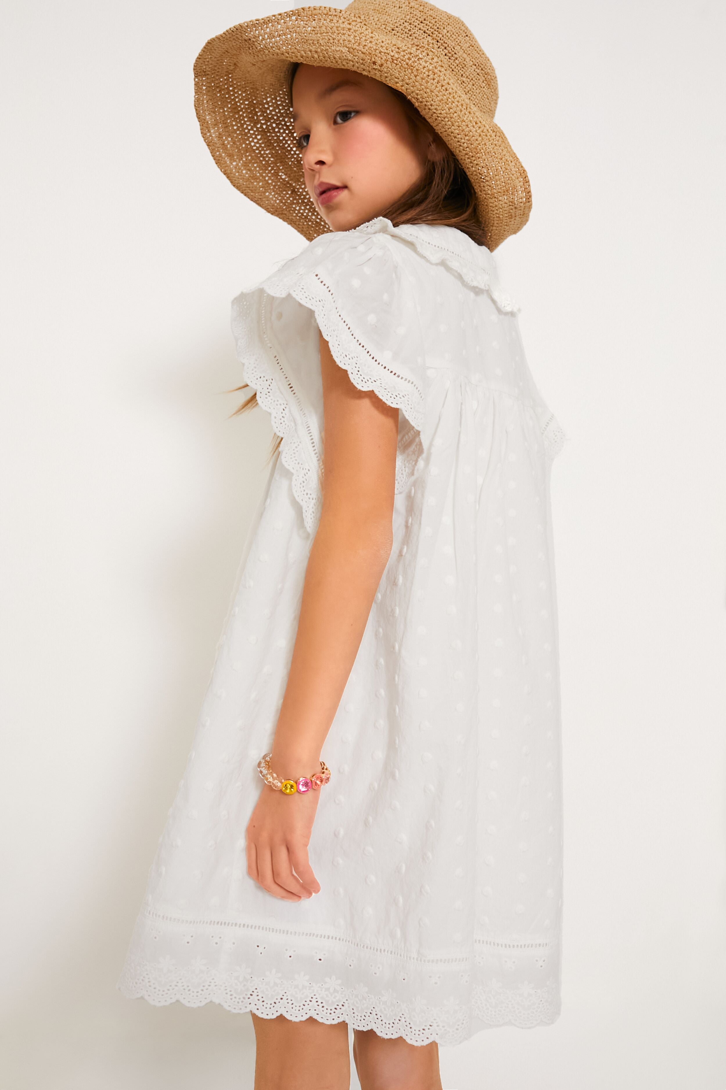 White Marla Dress-Charming Tale Store