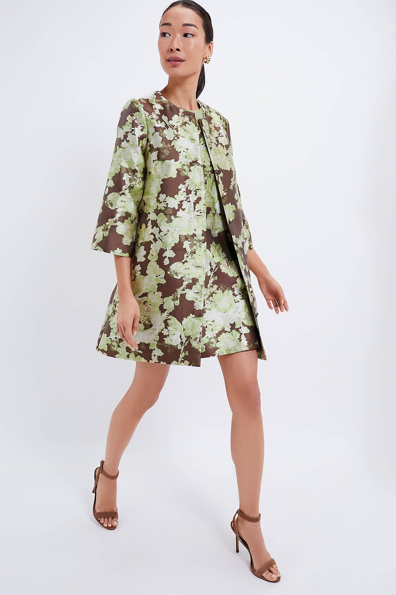 Ellesmere Jacquard Millie Coat Dress-Charming Tale Store