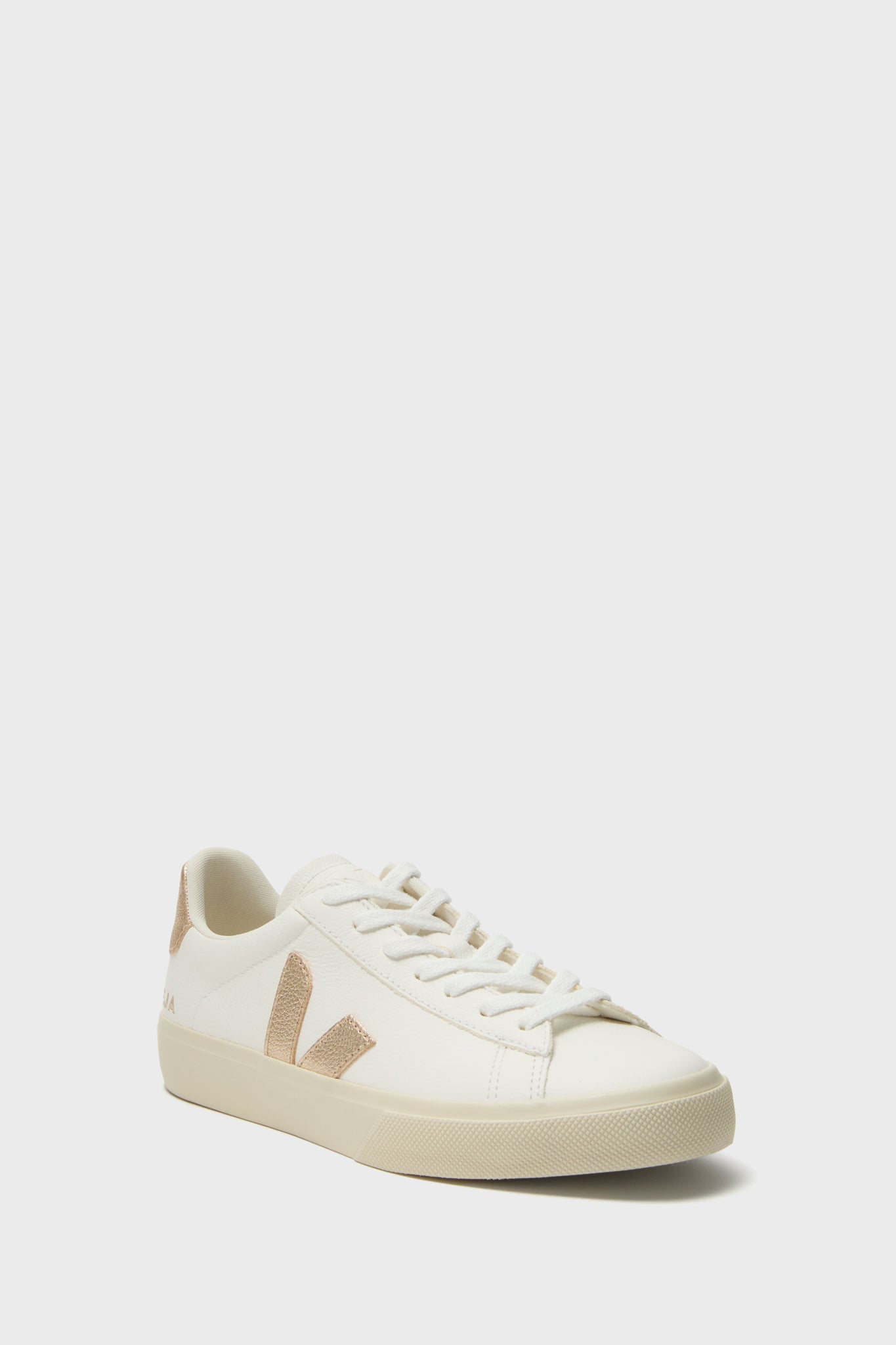 Extra White Platine Campo Sneakers-Charming Tale Store