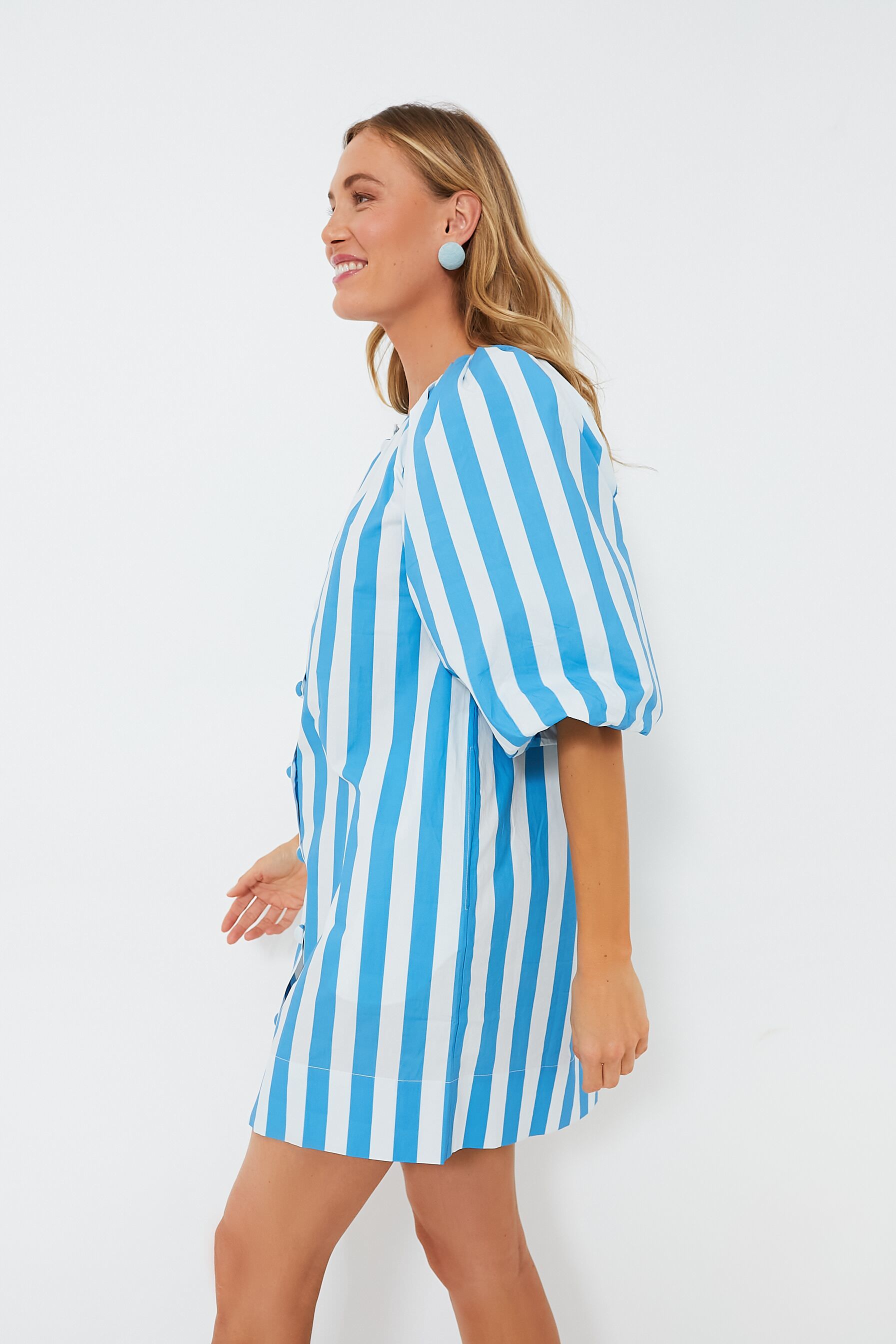 Dorsey Stripe Grande Paloma Dress-Charming Tale Store