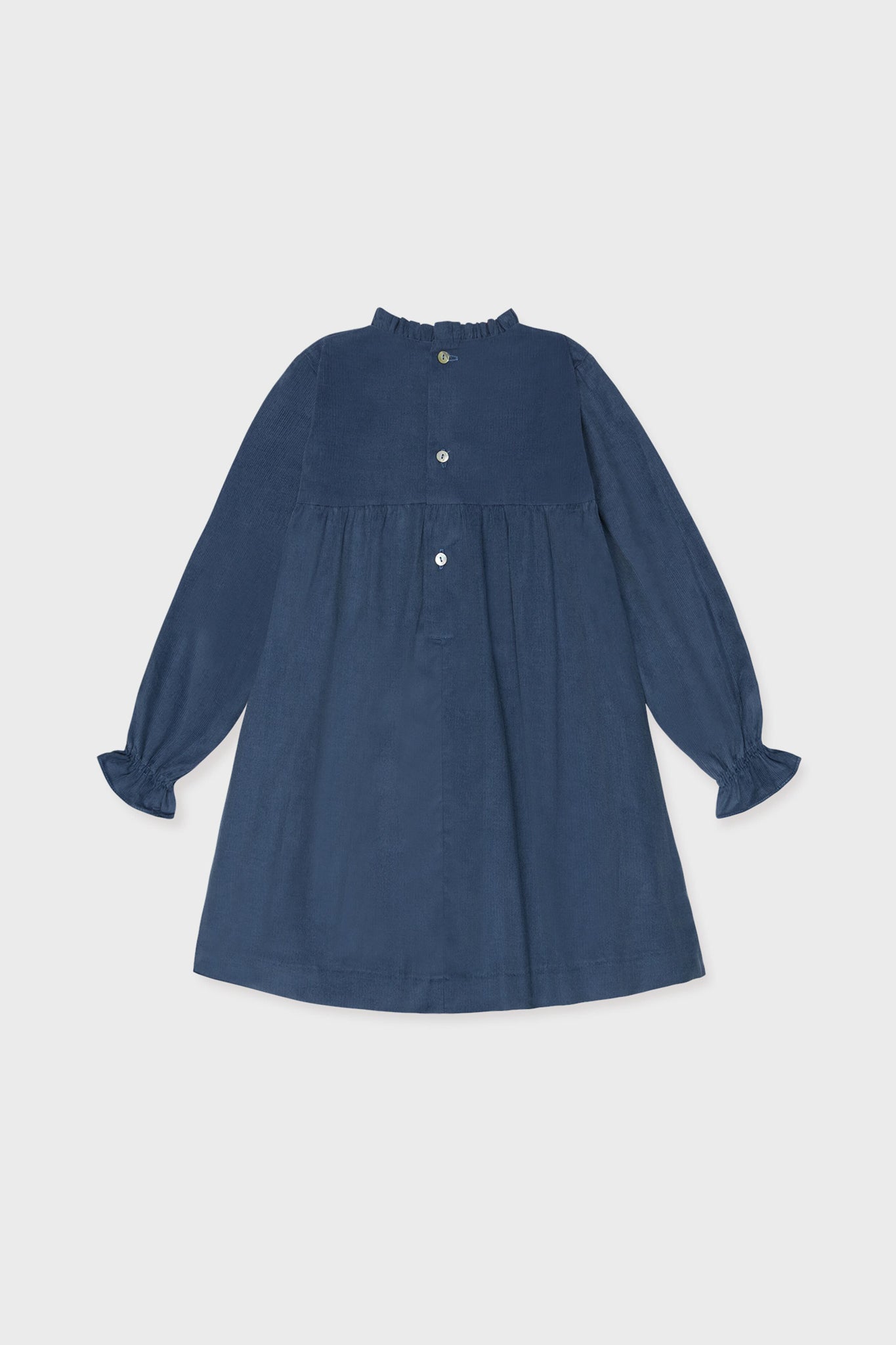 Dusty Blue Roberta Dress-Charming Tale Store